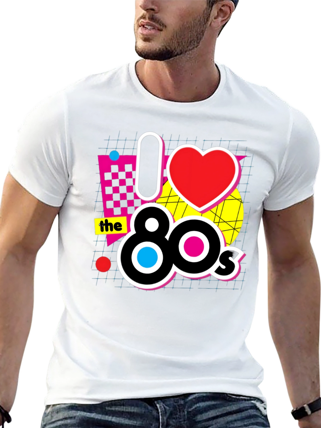 I Love the 80s Retro Graphic T-Shirt