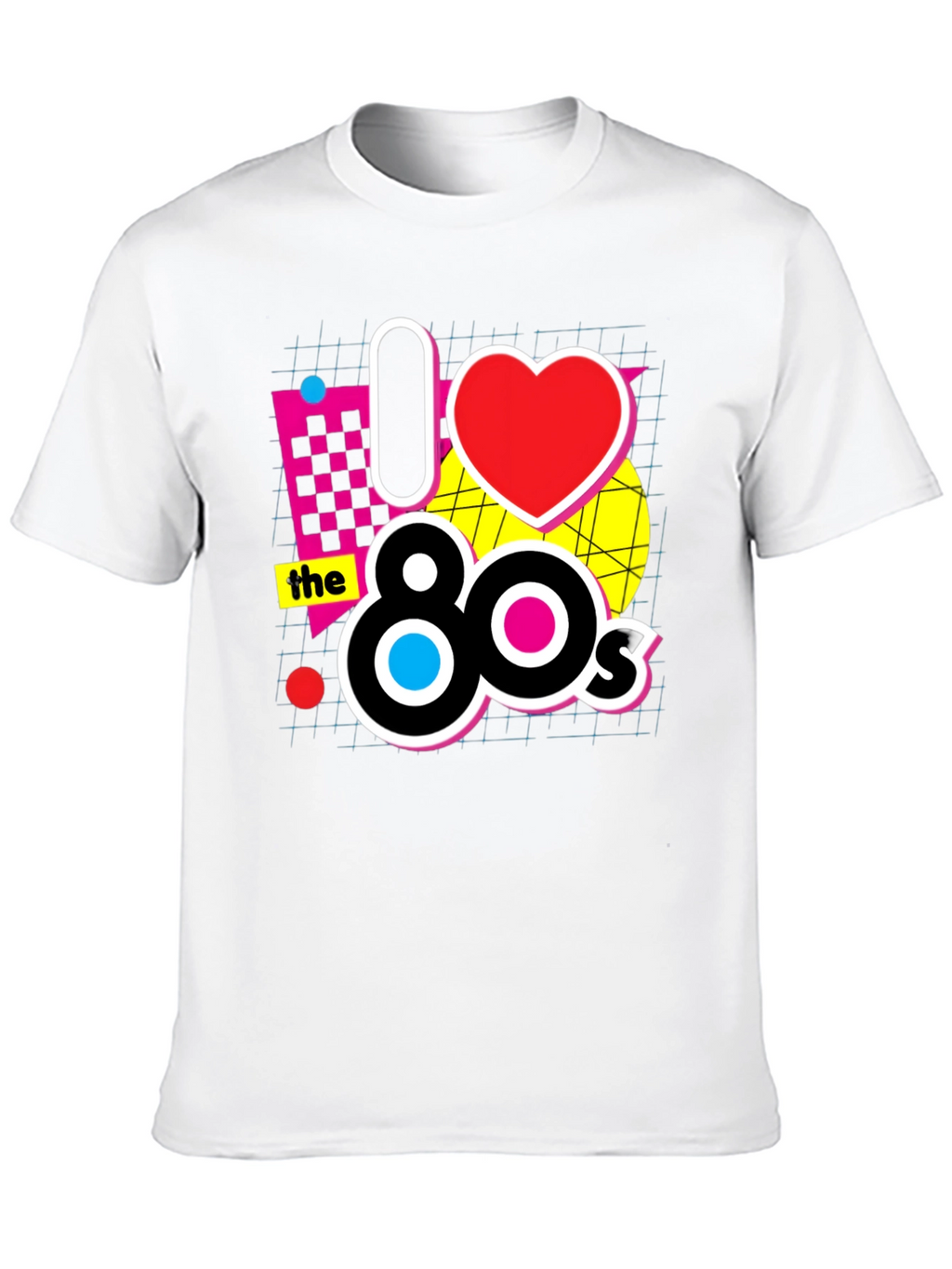 I Love the 80s Retro Graphic T-Shirt