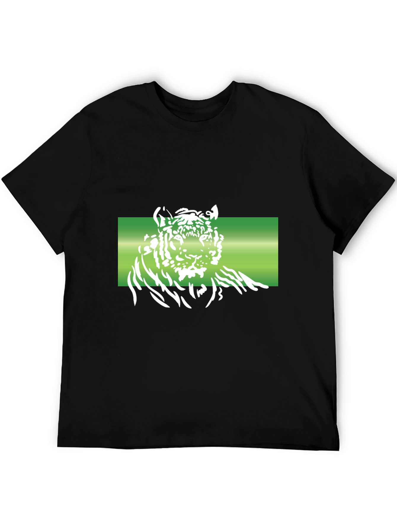 Tiger Graphic T-Shirt - Black