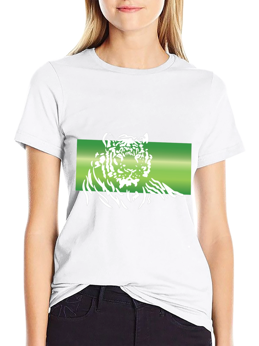 Tiger Graphic T-Shirt - Black