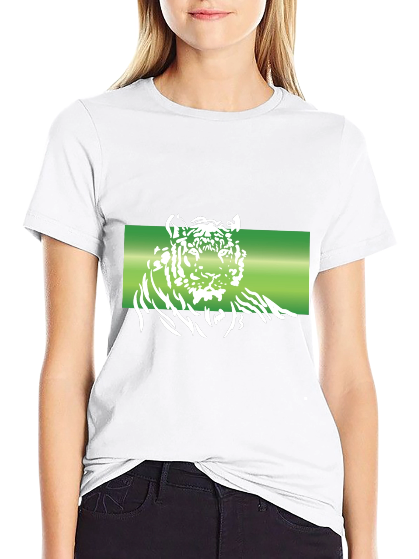 Tiger Graphic T-Shirt - Black