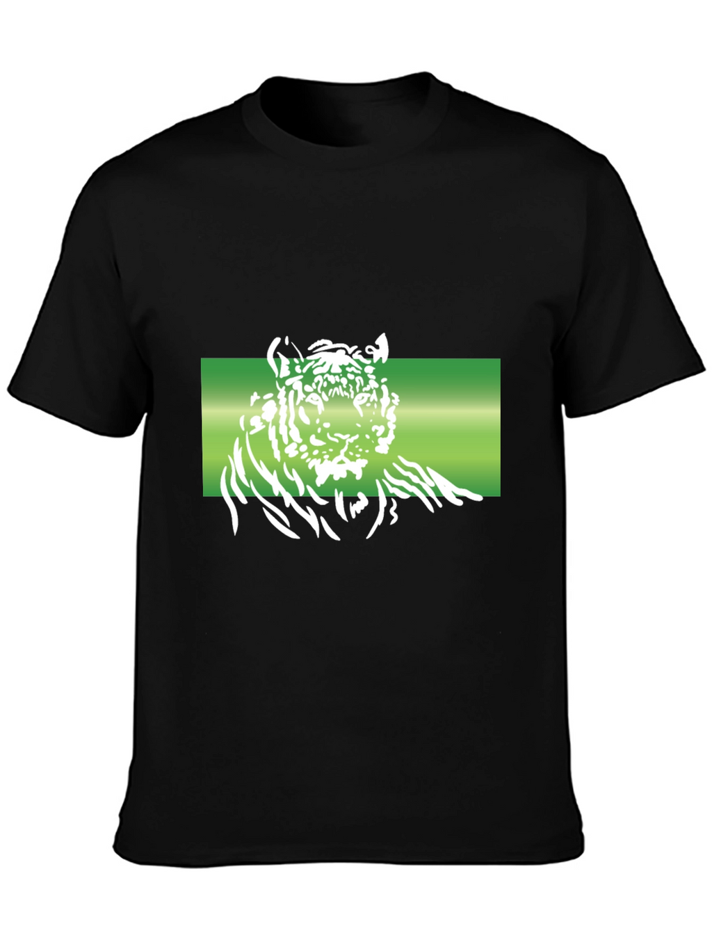 Tiger Graphic T-Shirt - Black
