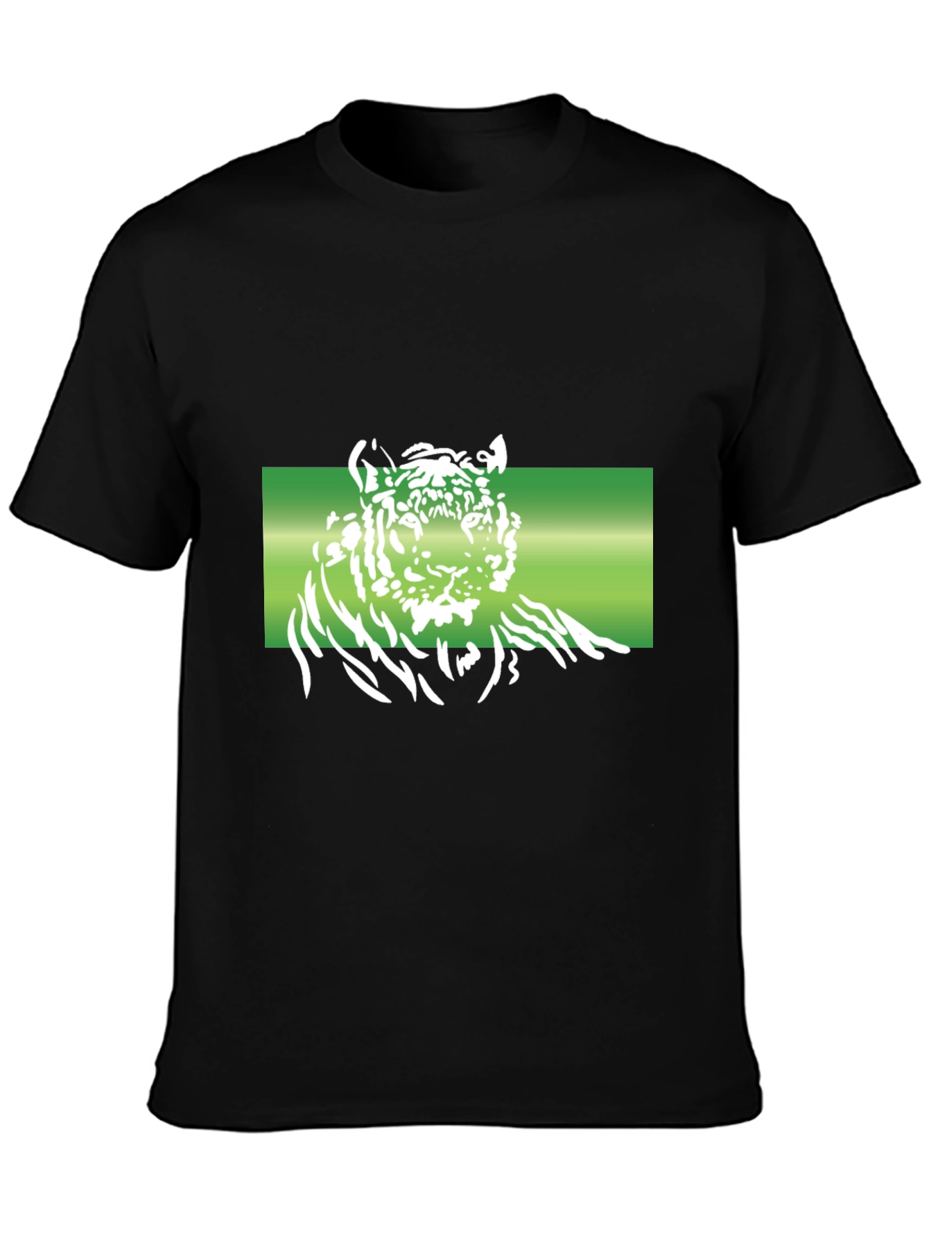 Tiger Graphic T-Shirt - Black