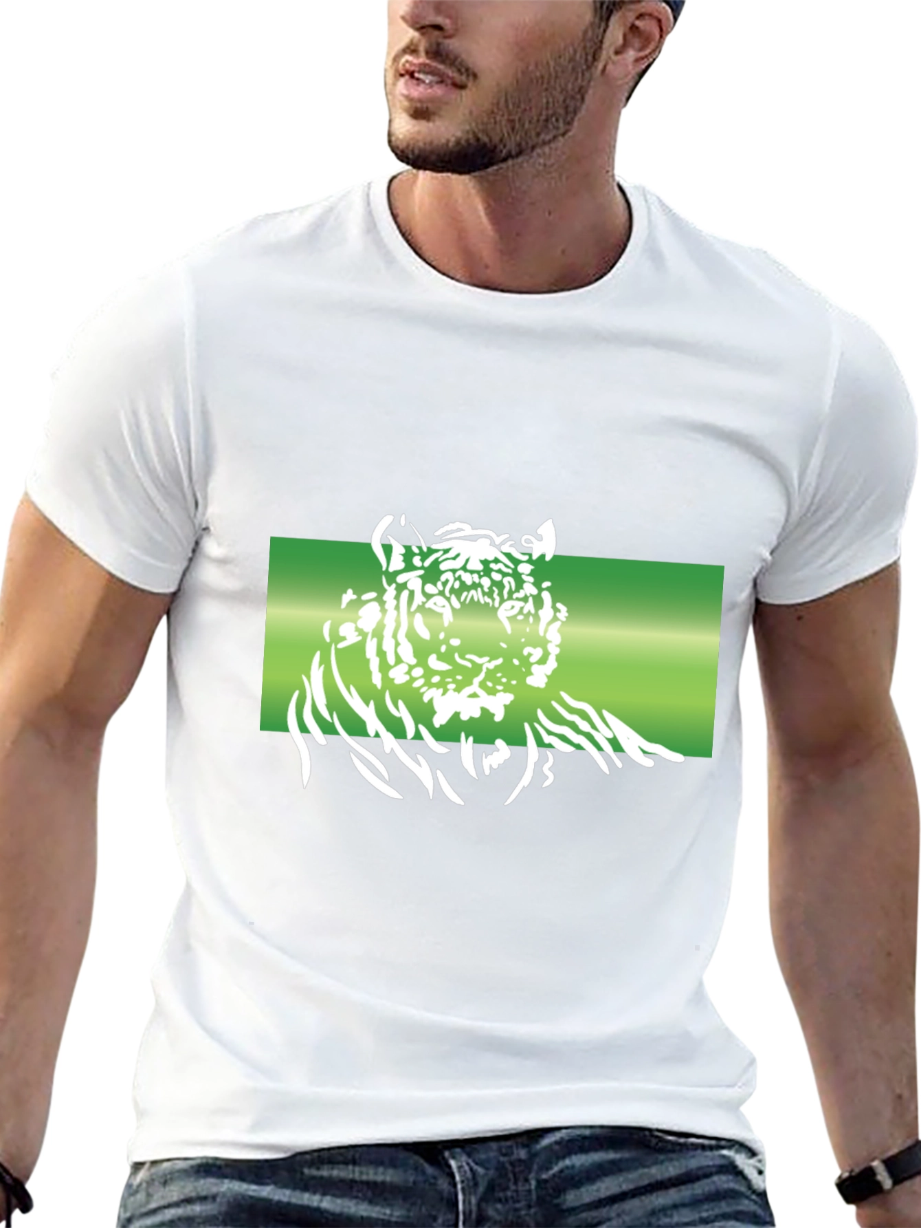 Tiger Graphic T-Shirt - Black