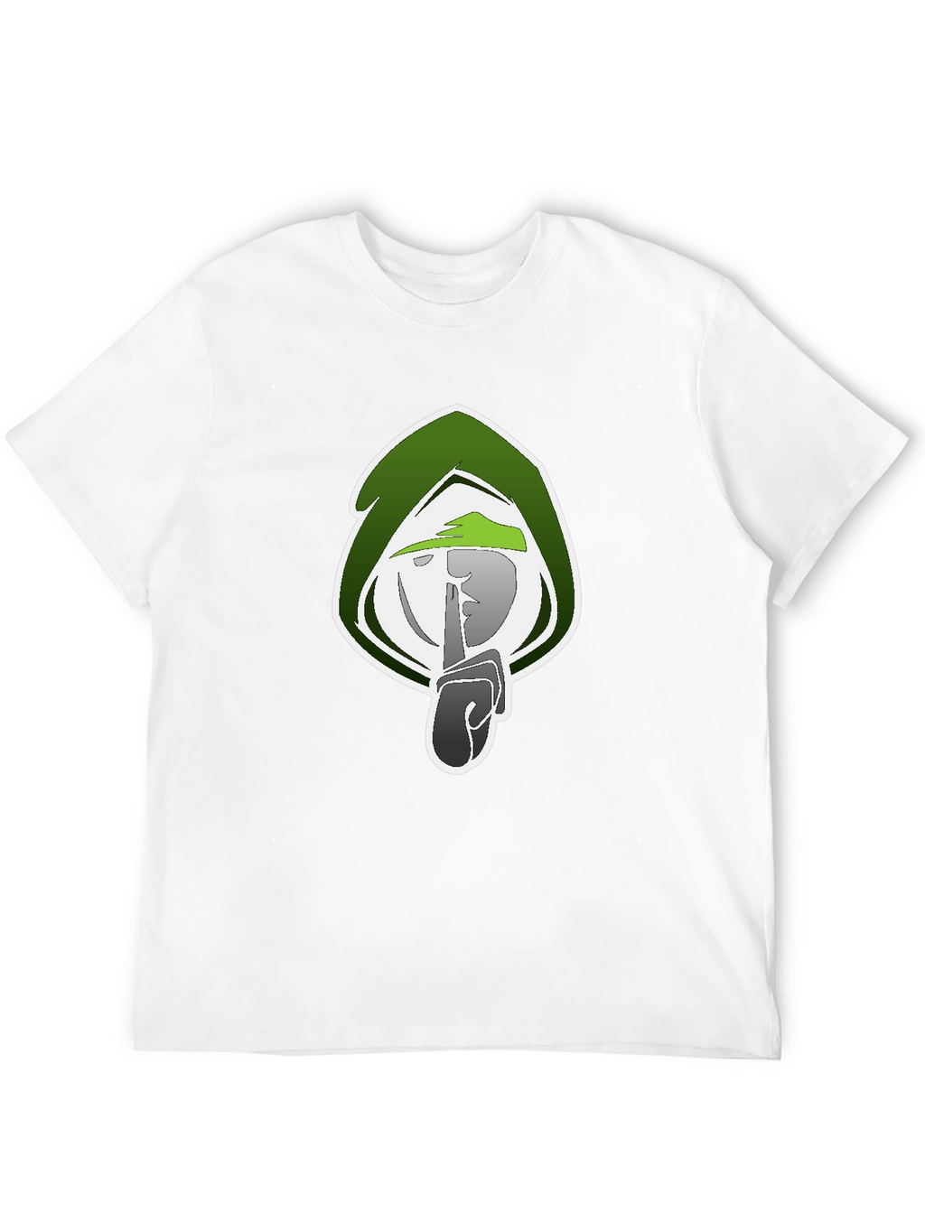 Mystic Shhh Graphic Tee - Black Cotton Blend Shirt