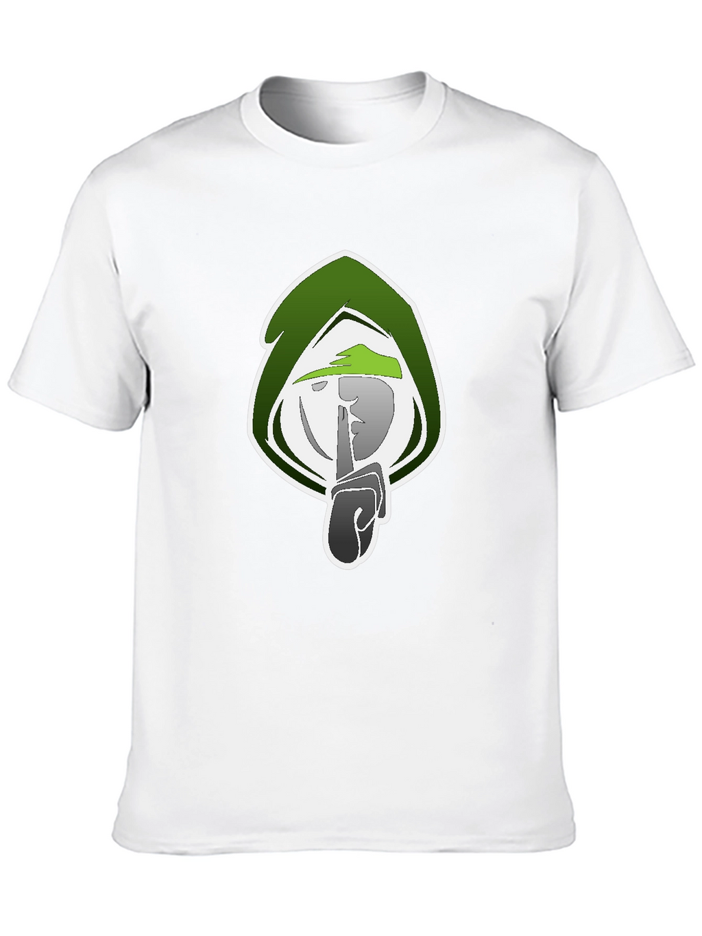 Mystic Shhh Graphic Tee - Black Cotton Blend Shirt