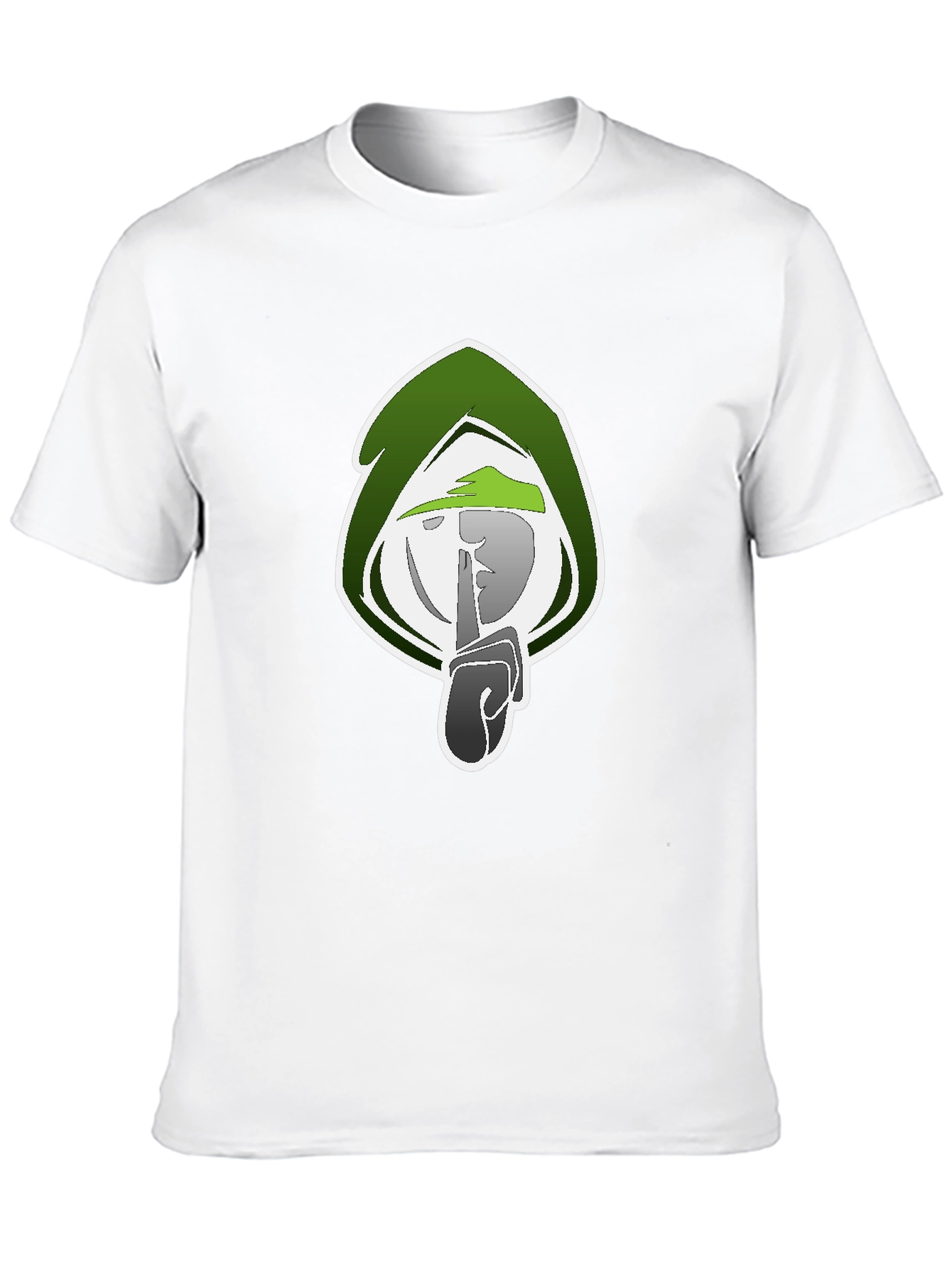 Mystic Shhh Graphic Tee - Black Cotton Blend Shirt