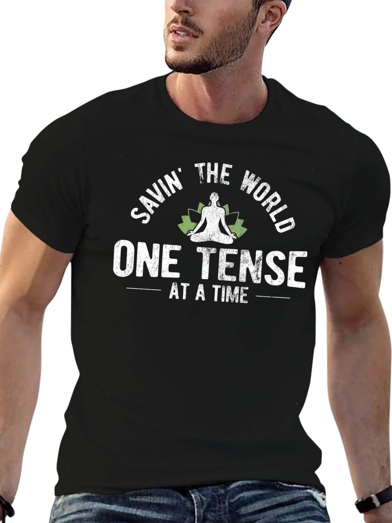 Savn the World T-Shirt - One Tense At A Time