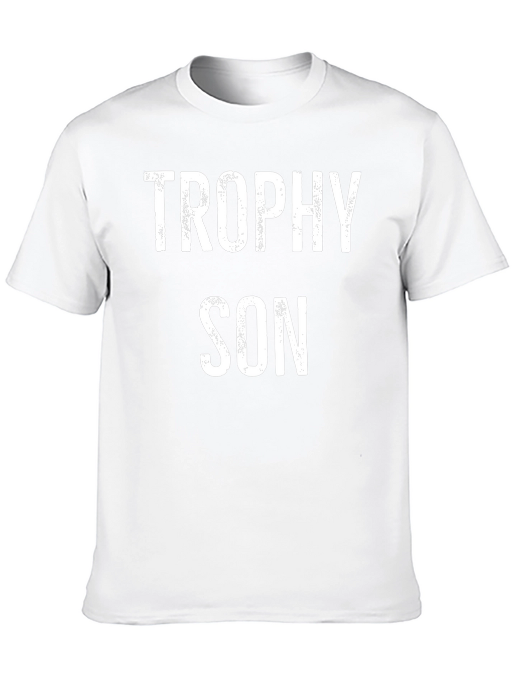 Trophy Son Black Cotton Graphic T-Shirt