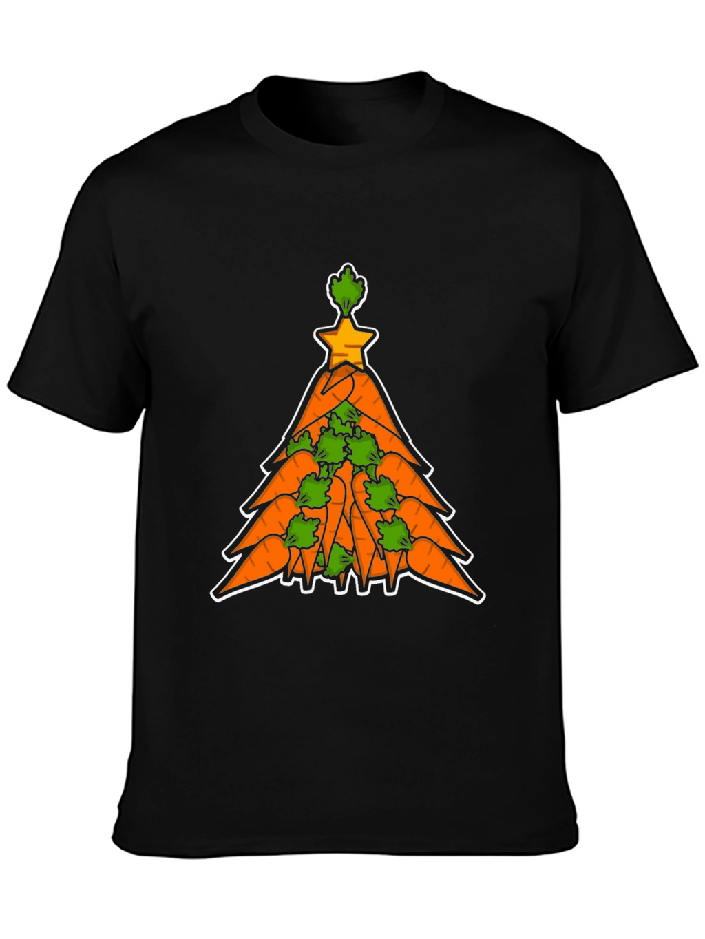 Carrot Christmas Tree T-Shirt