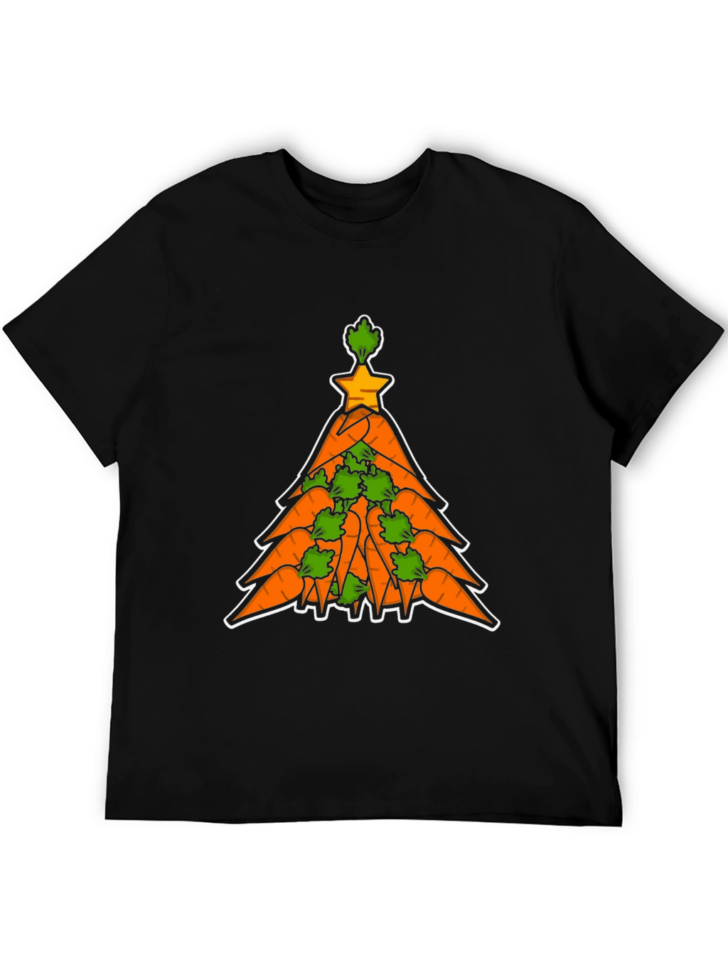 Carrot Christmas Tree T-Shirt