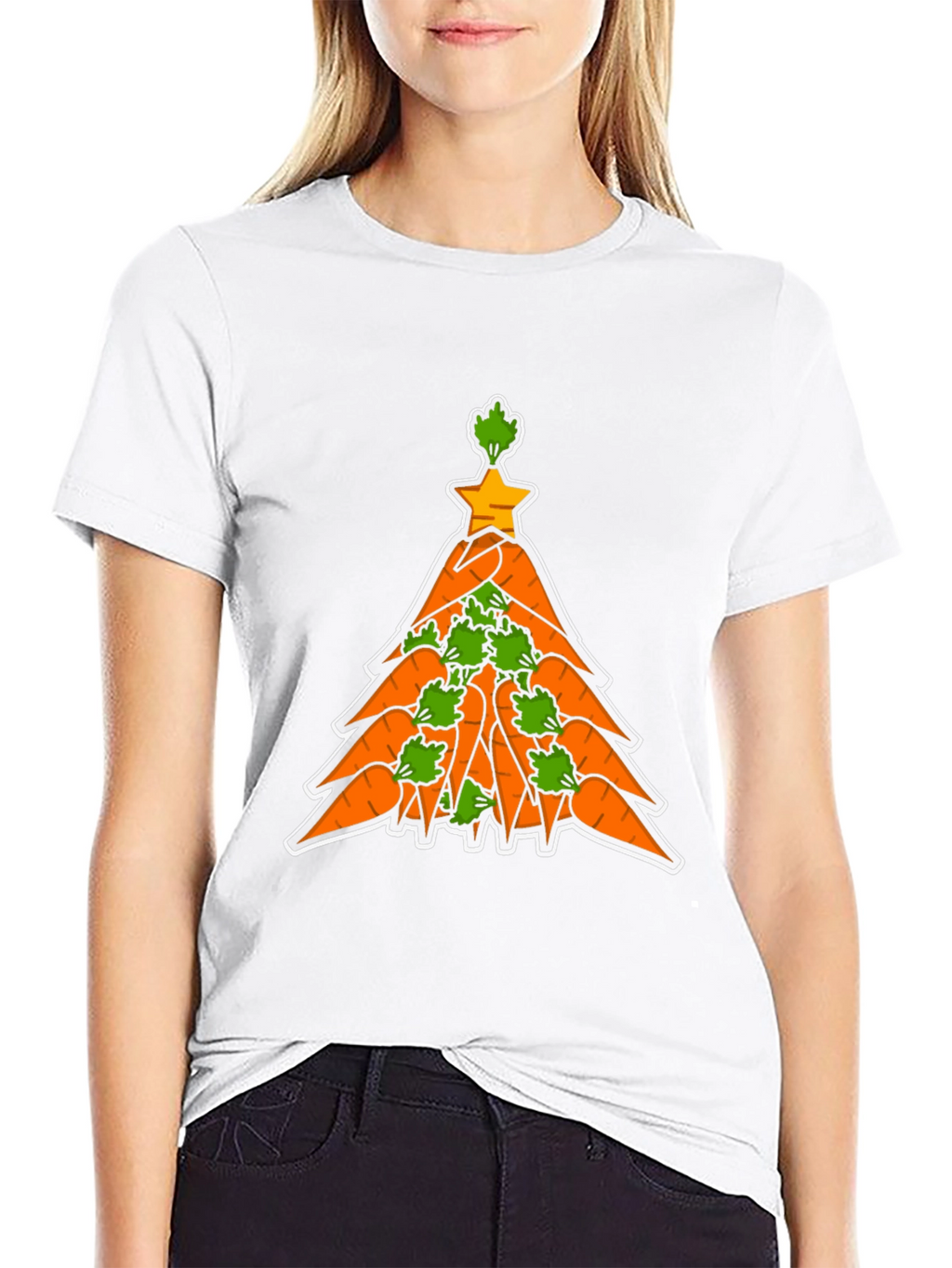 Carrot Christmas Tree T-Shirt