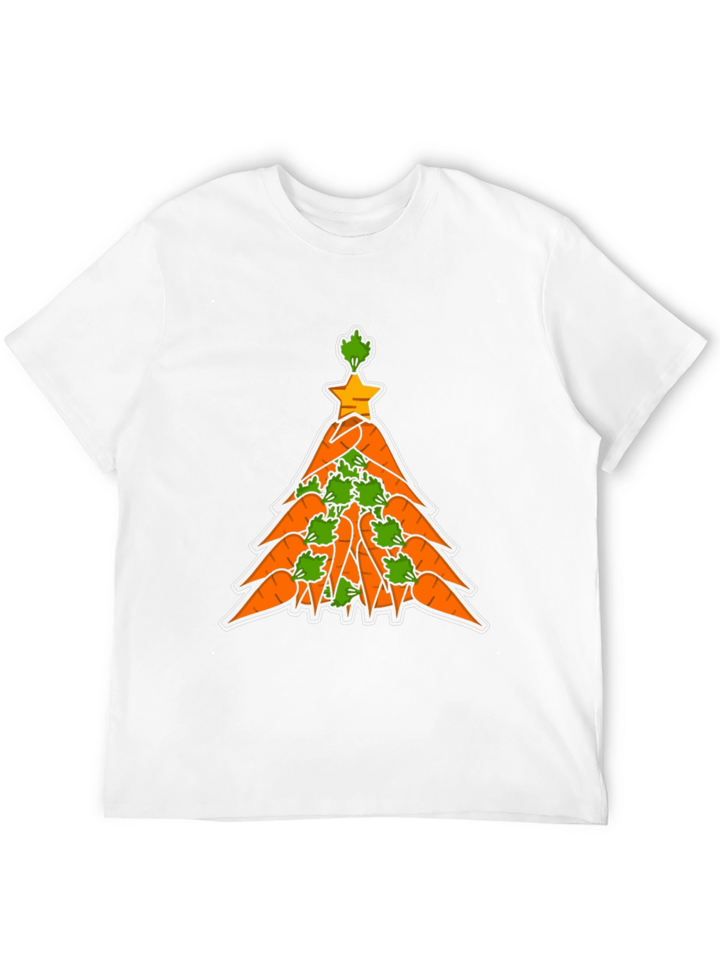 Carrot Christmas Tree T-Shirt