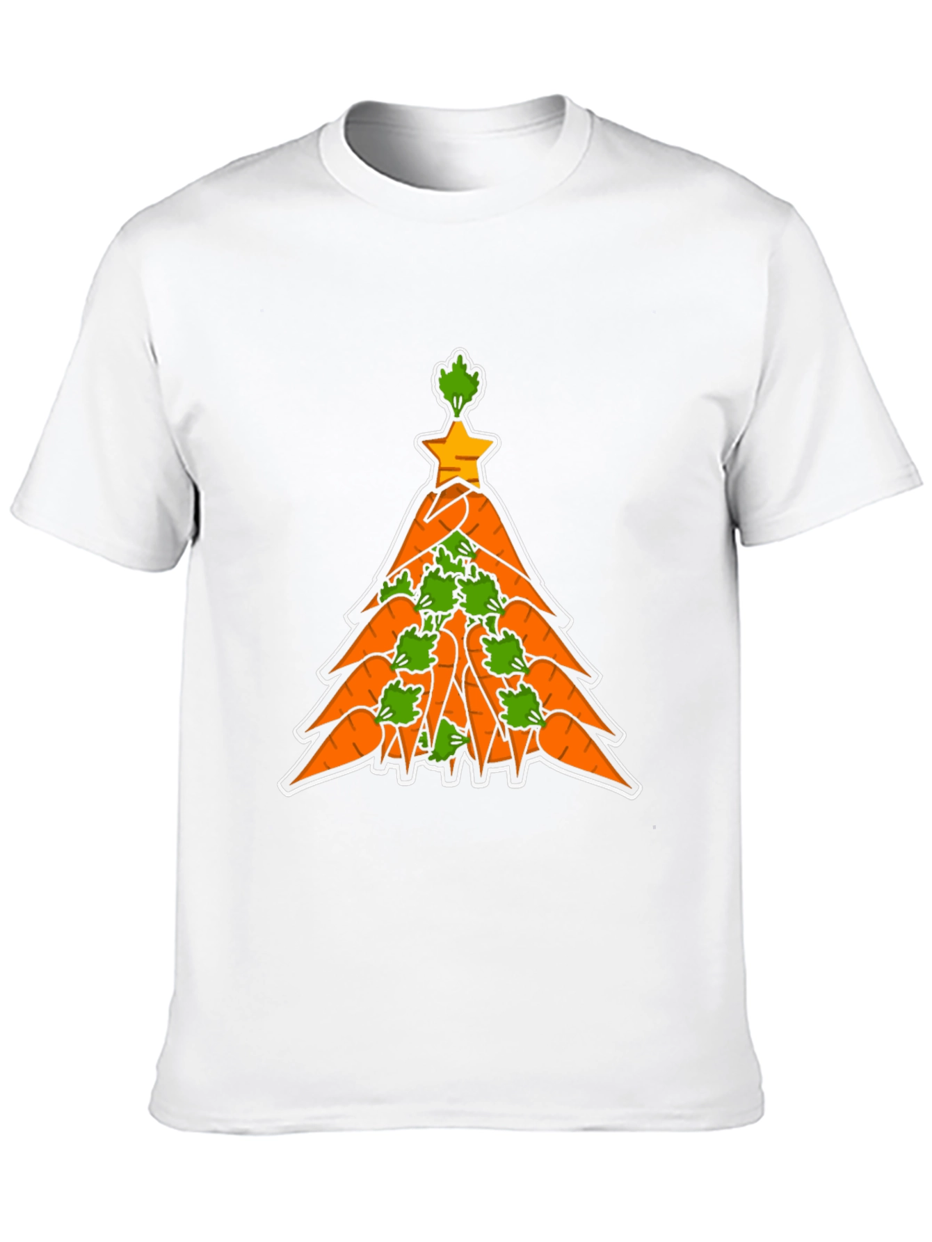 Carrot Christmas Tree T-Shirt