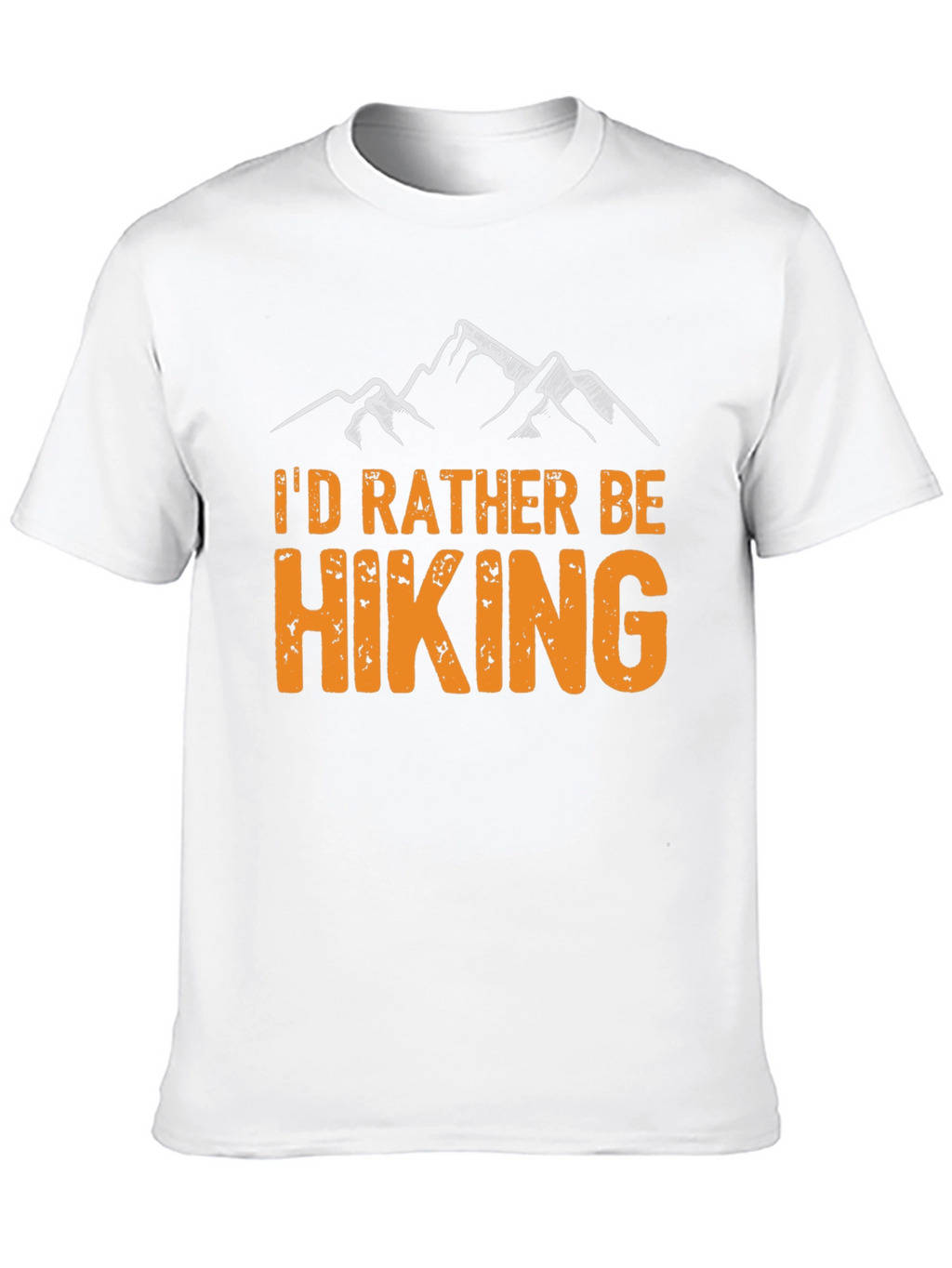 Hiking Graphic T-Shirt - Id Rather Be Hiking!