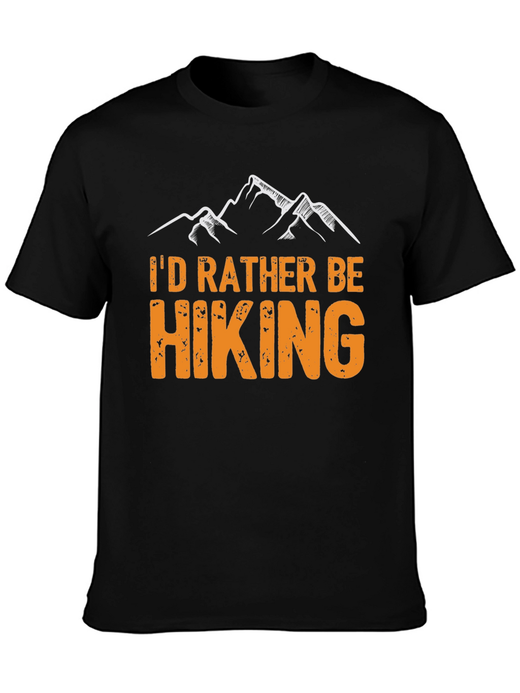 Hiking Graphic T-Shirt - Id Rather Be Hiking!