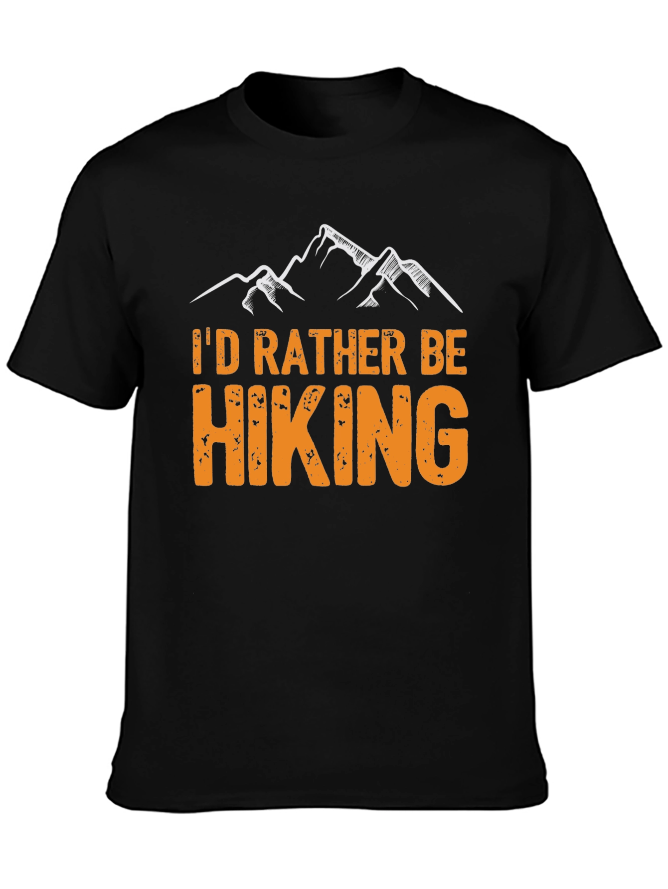 Hiking Graphic T-Shirt - Id Rather Be Hiking!