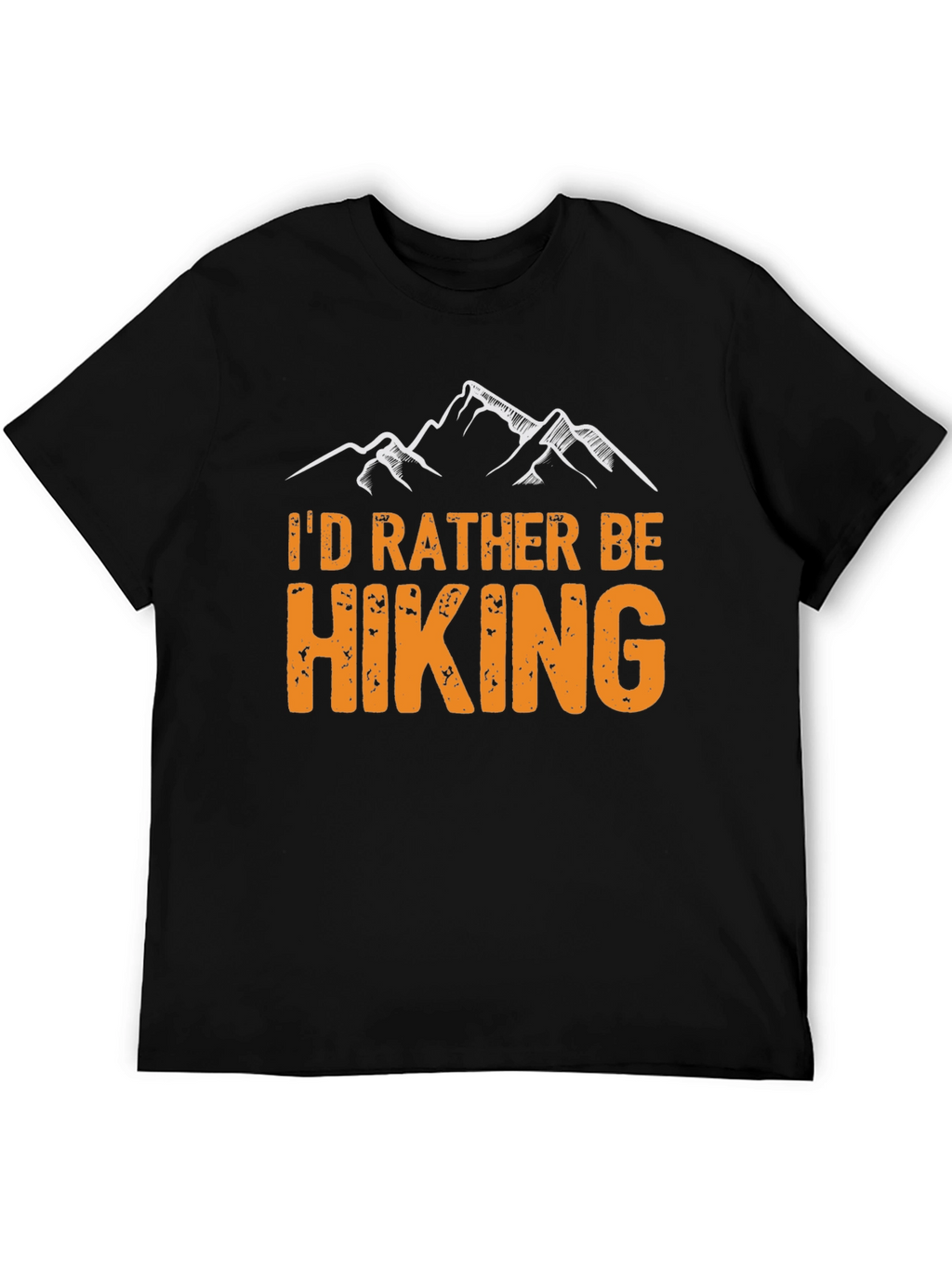 Hiking Graphic T-Shirt - Id Rather Be Hiking!