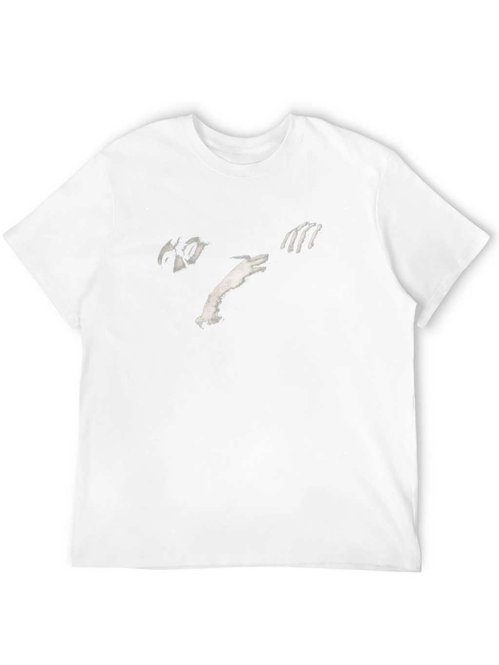 Abstract Graphic Black T-Shirt