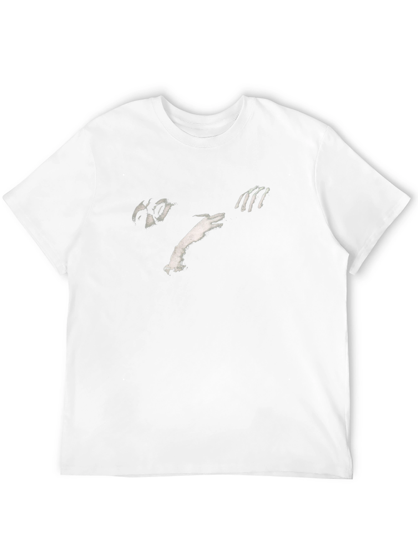 Abstract Graphic Black T-Shirt