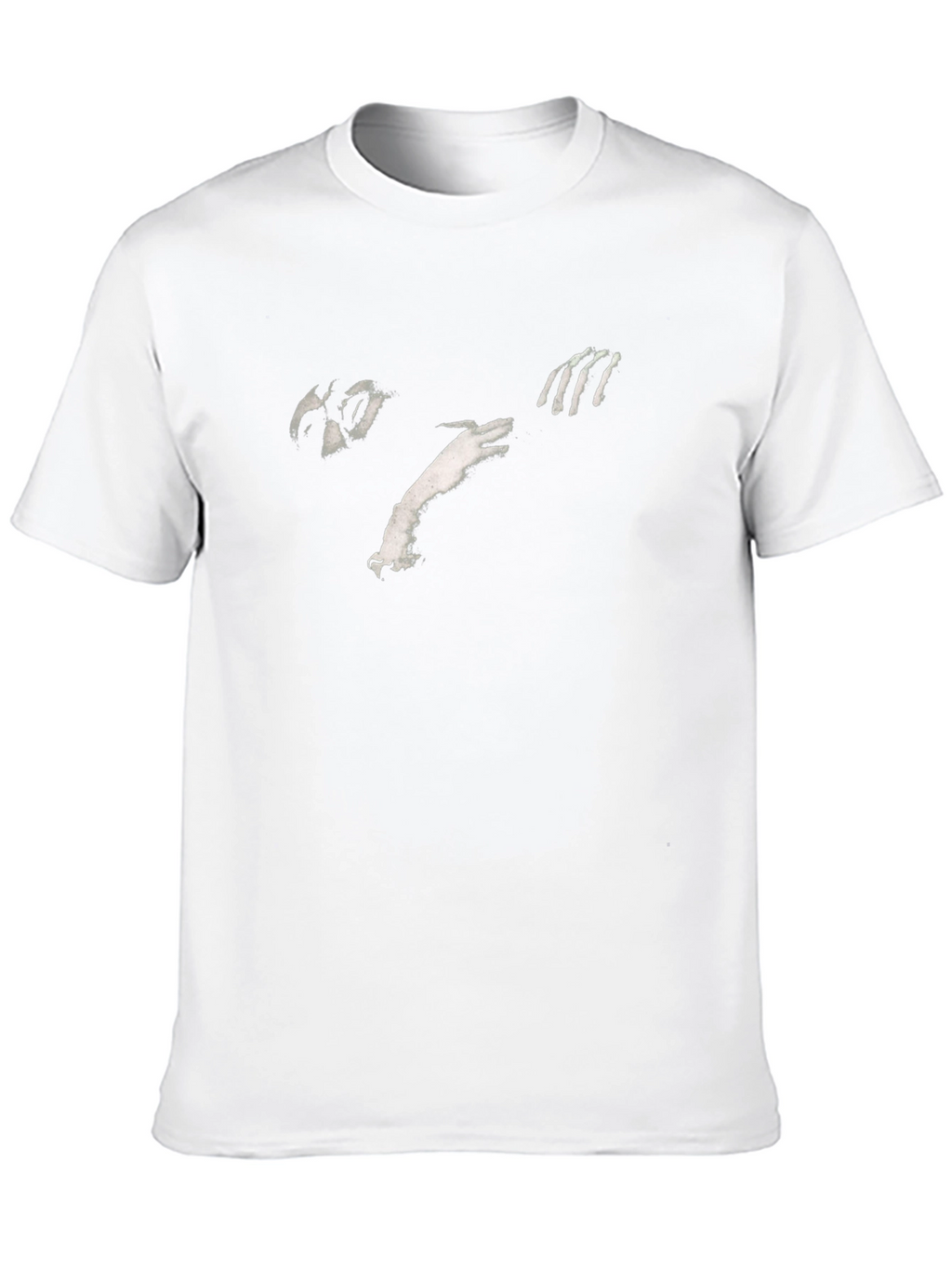 Abstract Graphic Black T-Shirt