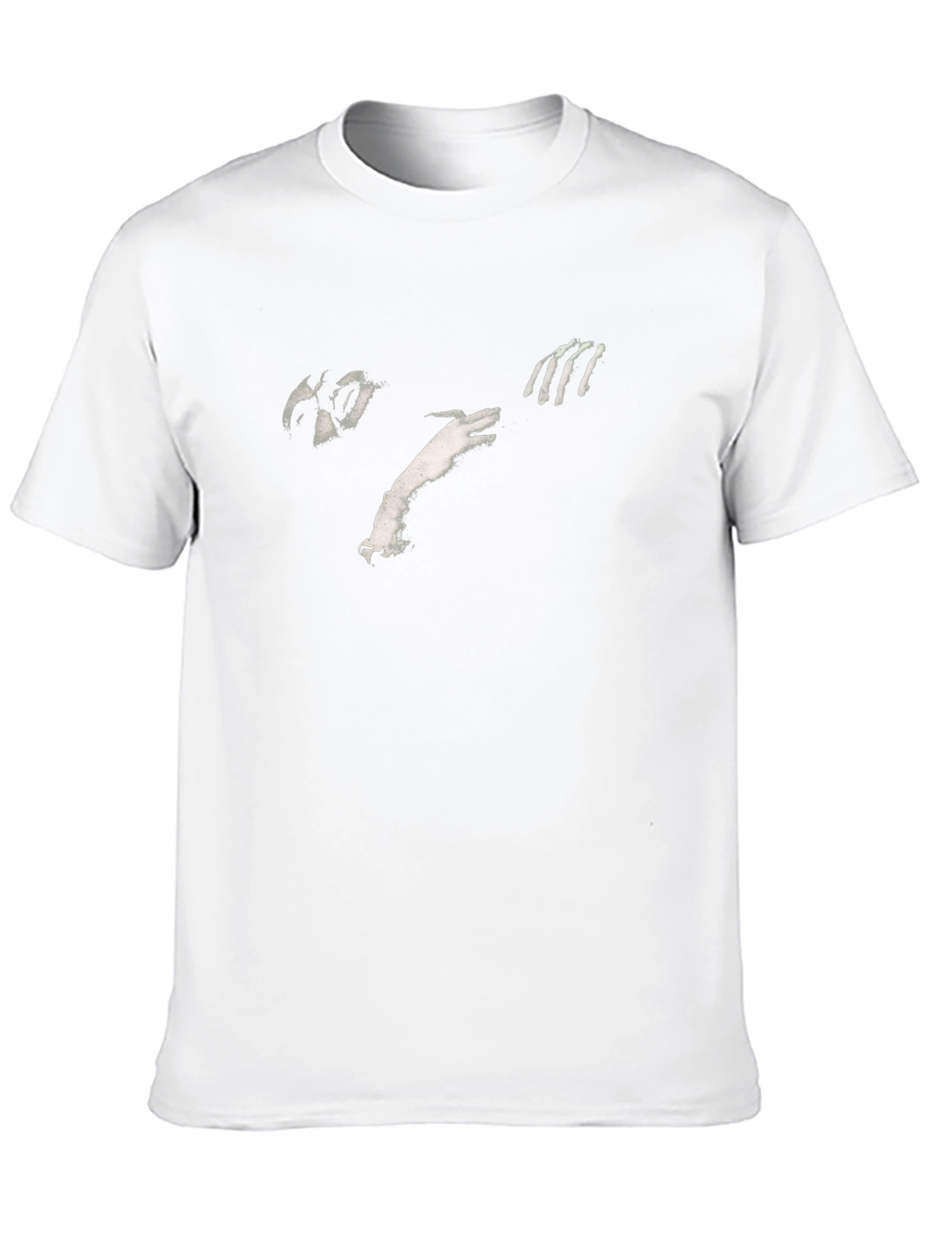 Abstract Graphic Black T-Shirt