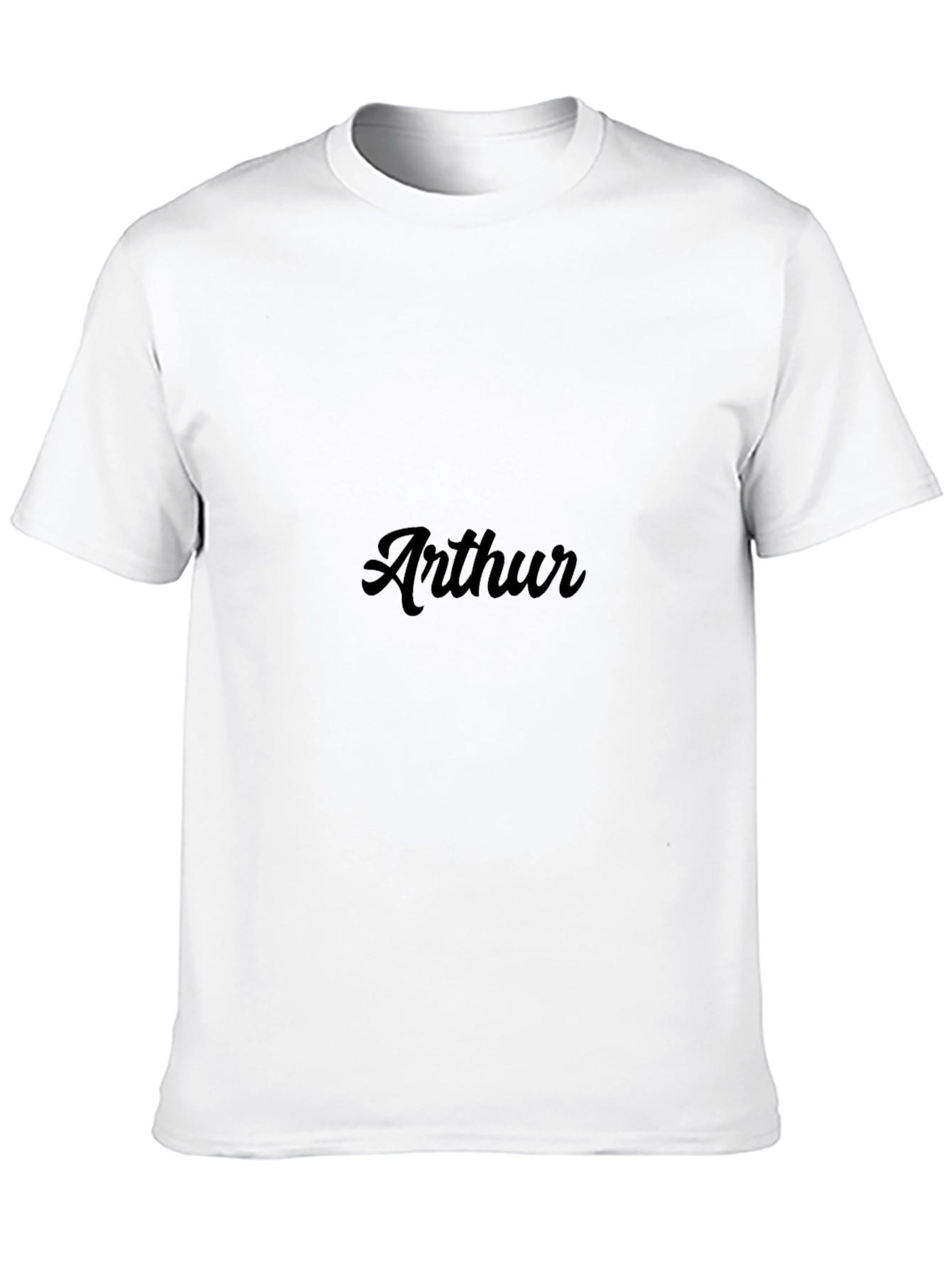Arthur Graphic Tee - Stylish Black T-Shirt