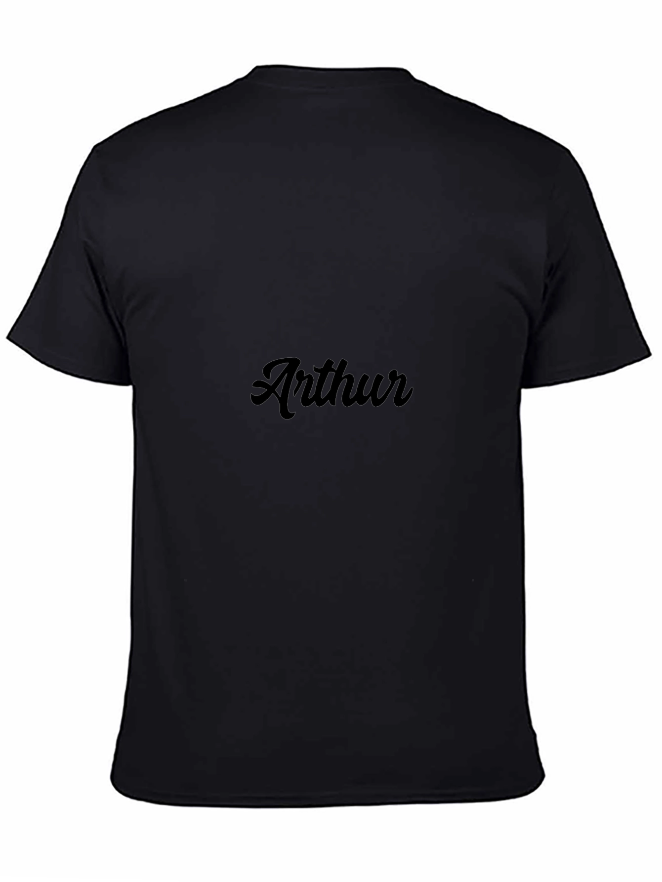Arthur Graphic Tee - Stylish Black T-Shirt