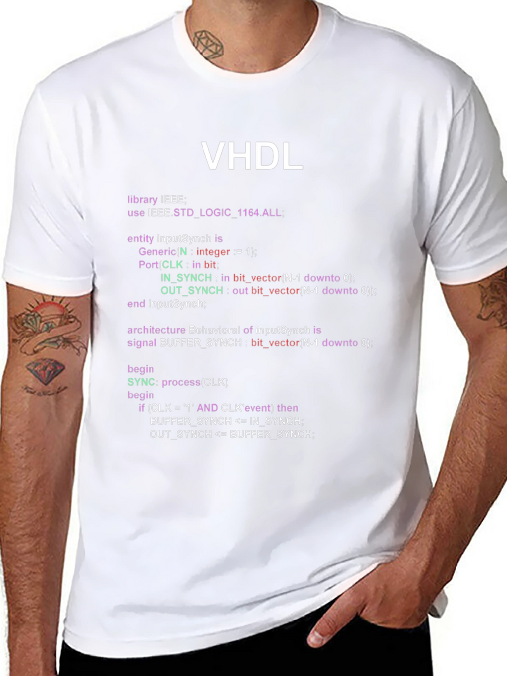 VHDL Code T-Shirt - Programmer Gift