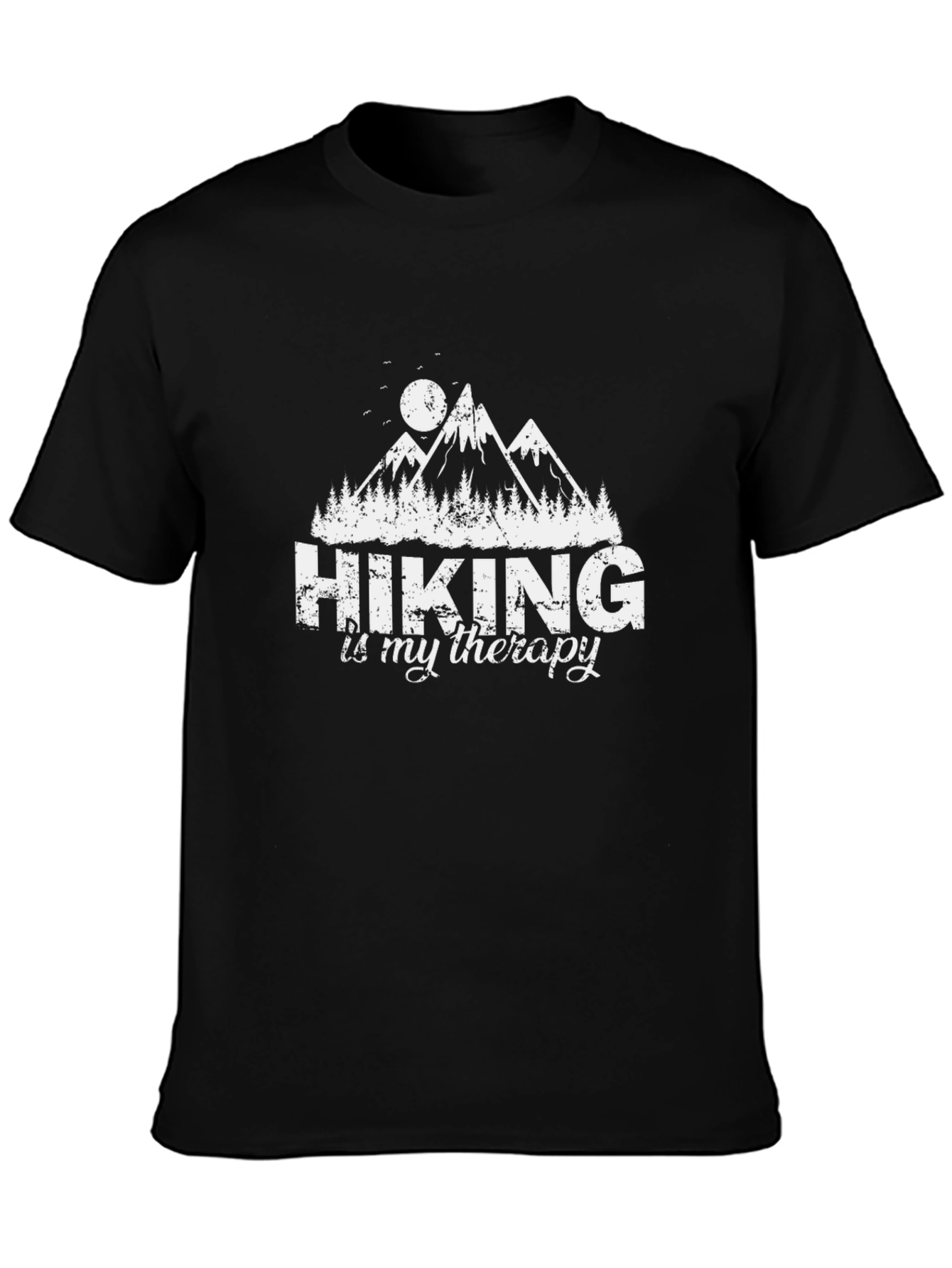 Hiking is My Therapy Graphic T-Shirt