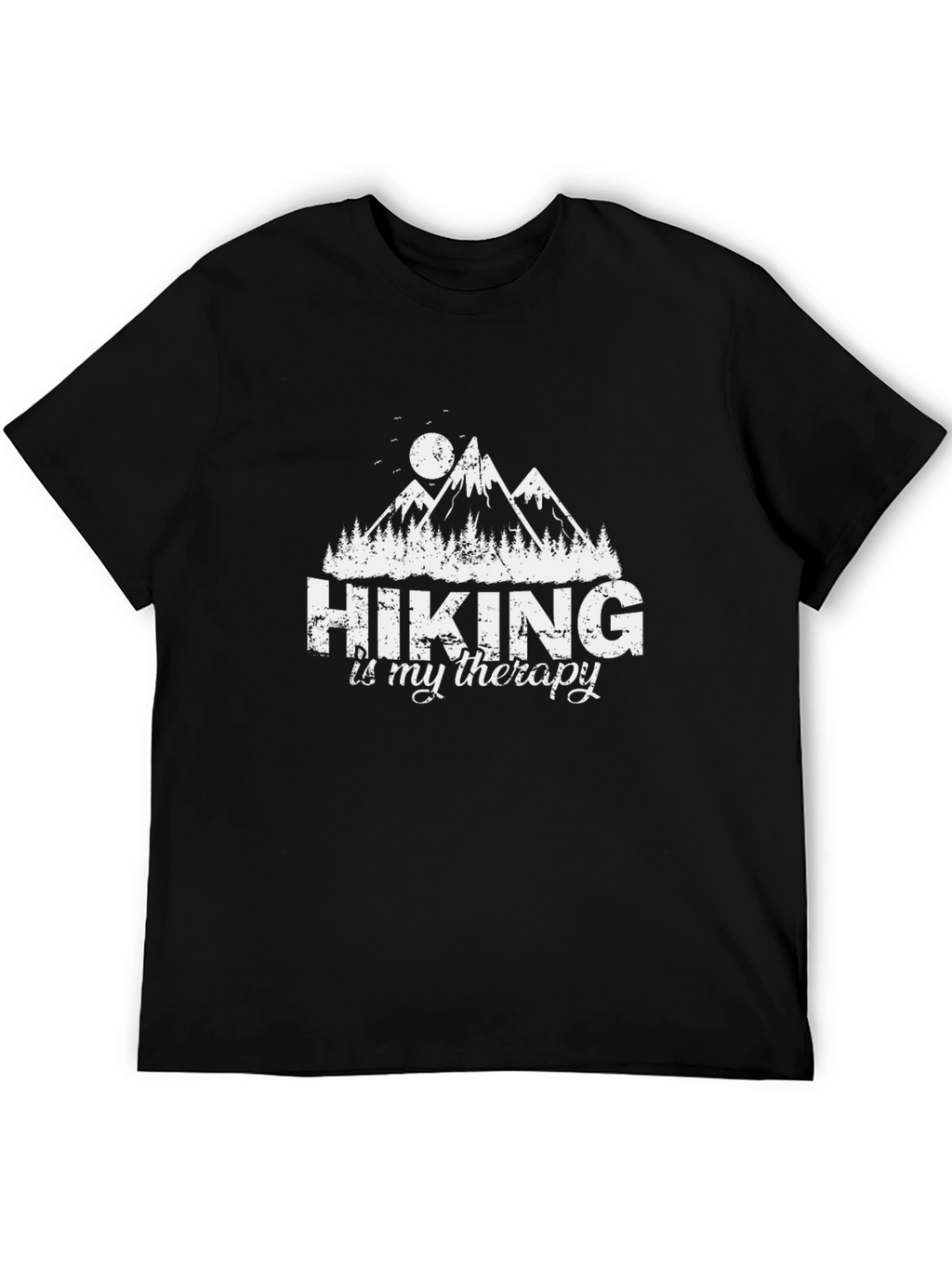 Hiking is My Therapy Graphic T-Shirt