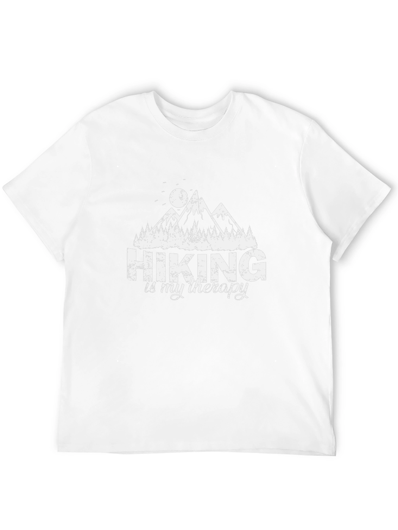 Hiking is My Therapy Graphic T-Shirt