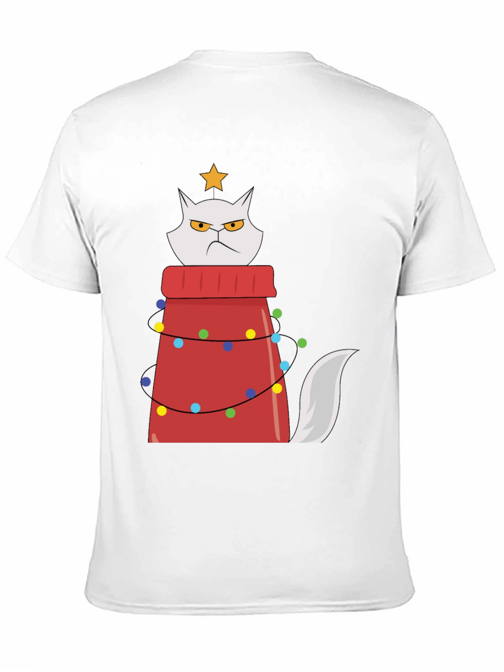 Grumpy Cat Christmas Tree T-Shirt