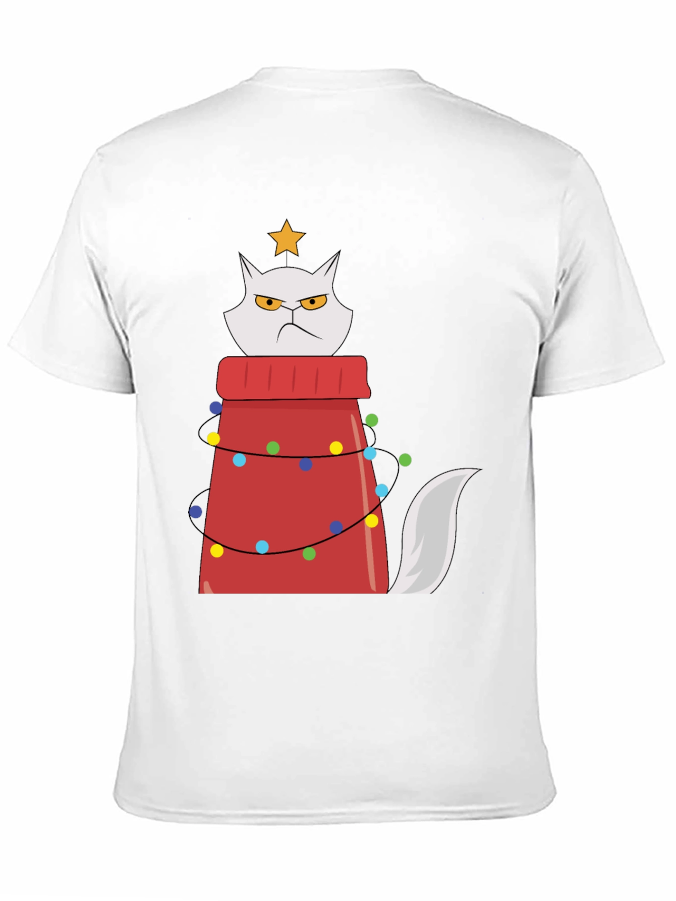 Grumpy Cat Christmas Tree T-Shirt
