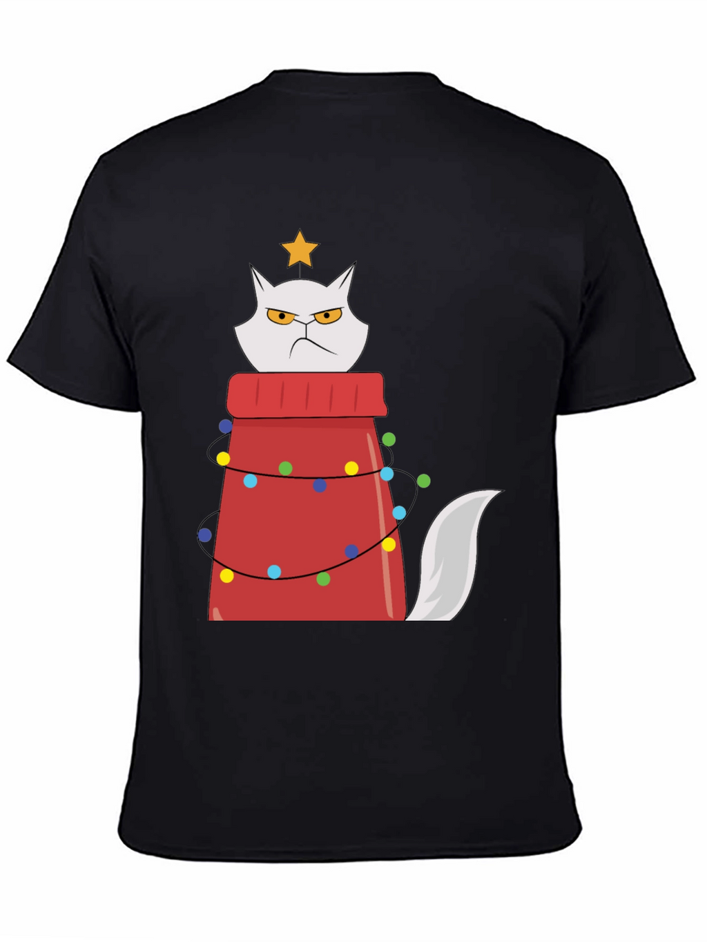 Grumpy Cat Christmas Tree T-Shirt
