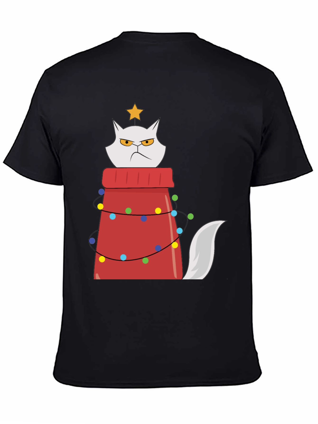 Grumpy Cat Christmas Tree T-Shirt