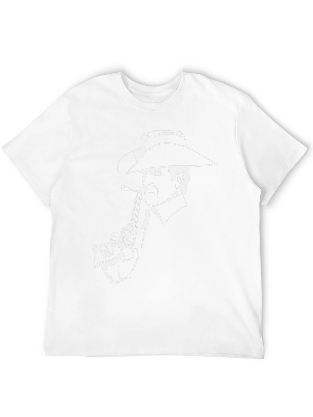 Cowboy Graphic Tee - Black