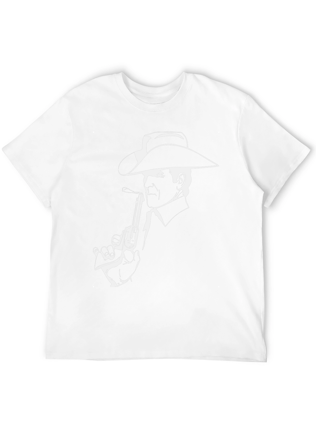Cowboy Graphic Tee - Black