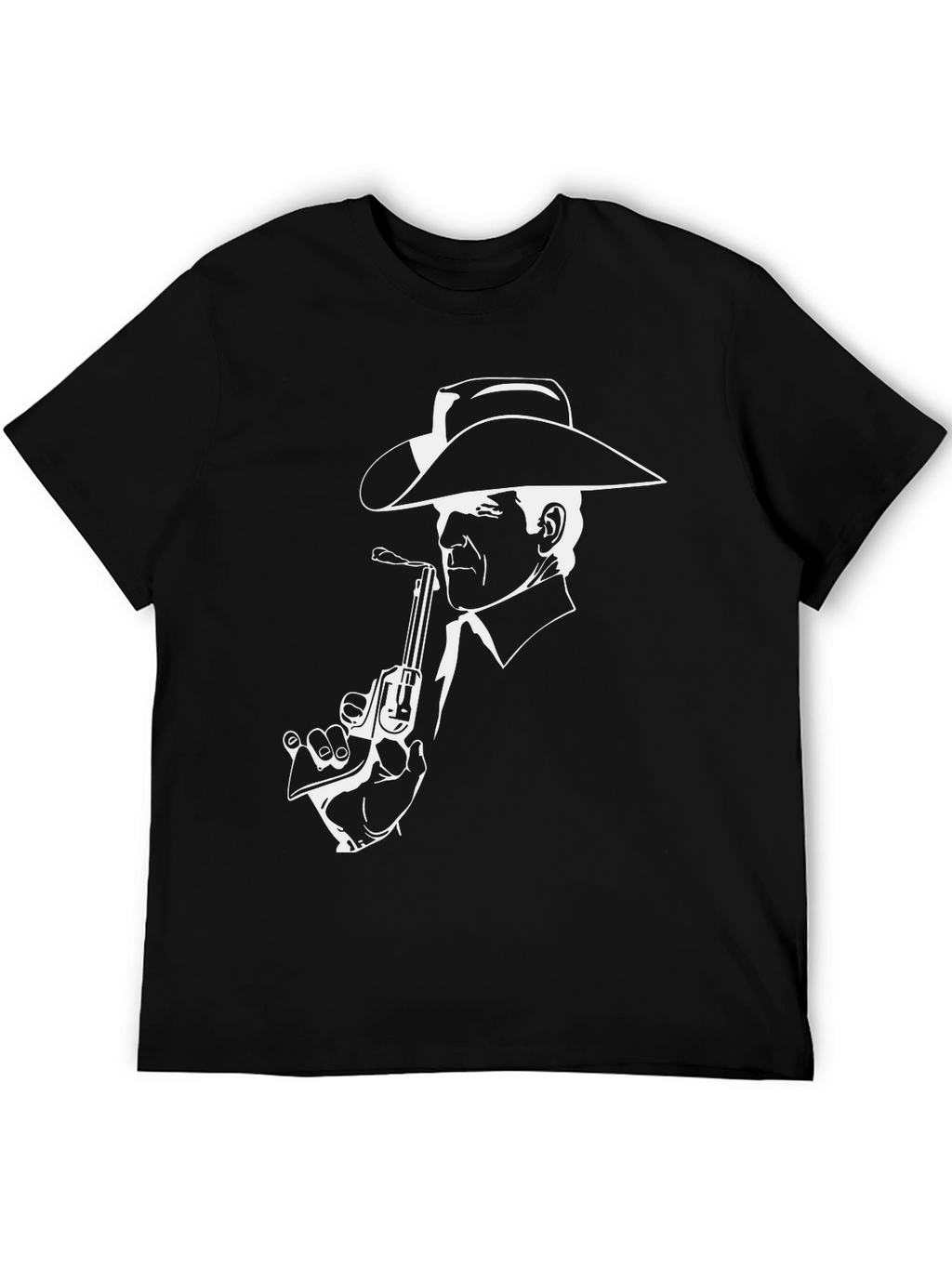 Cowboy Graphic Tee - Black