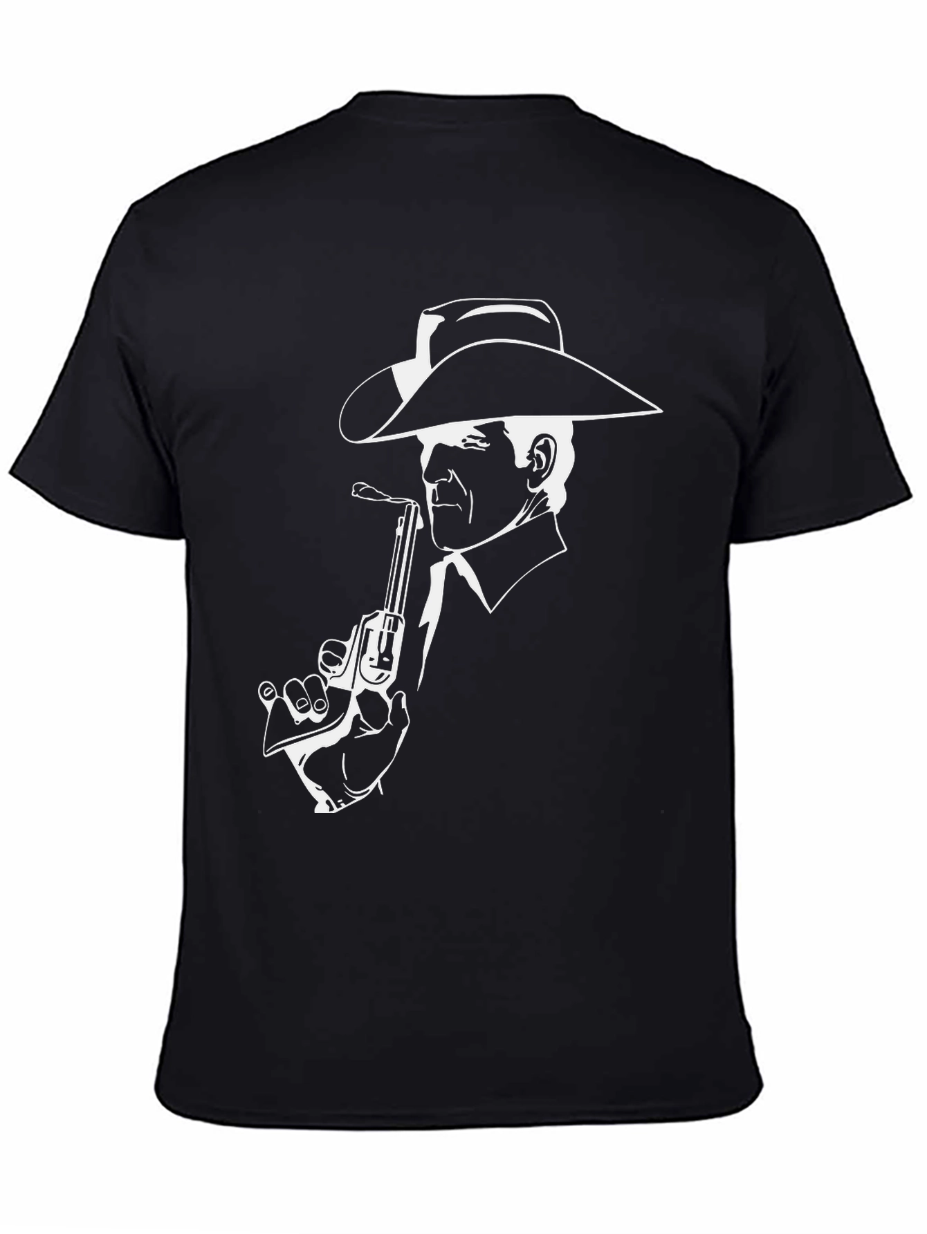 Cowboy Graphic Tee - Black