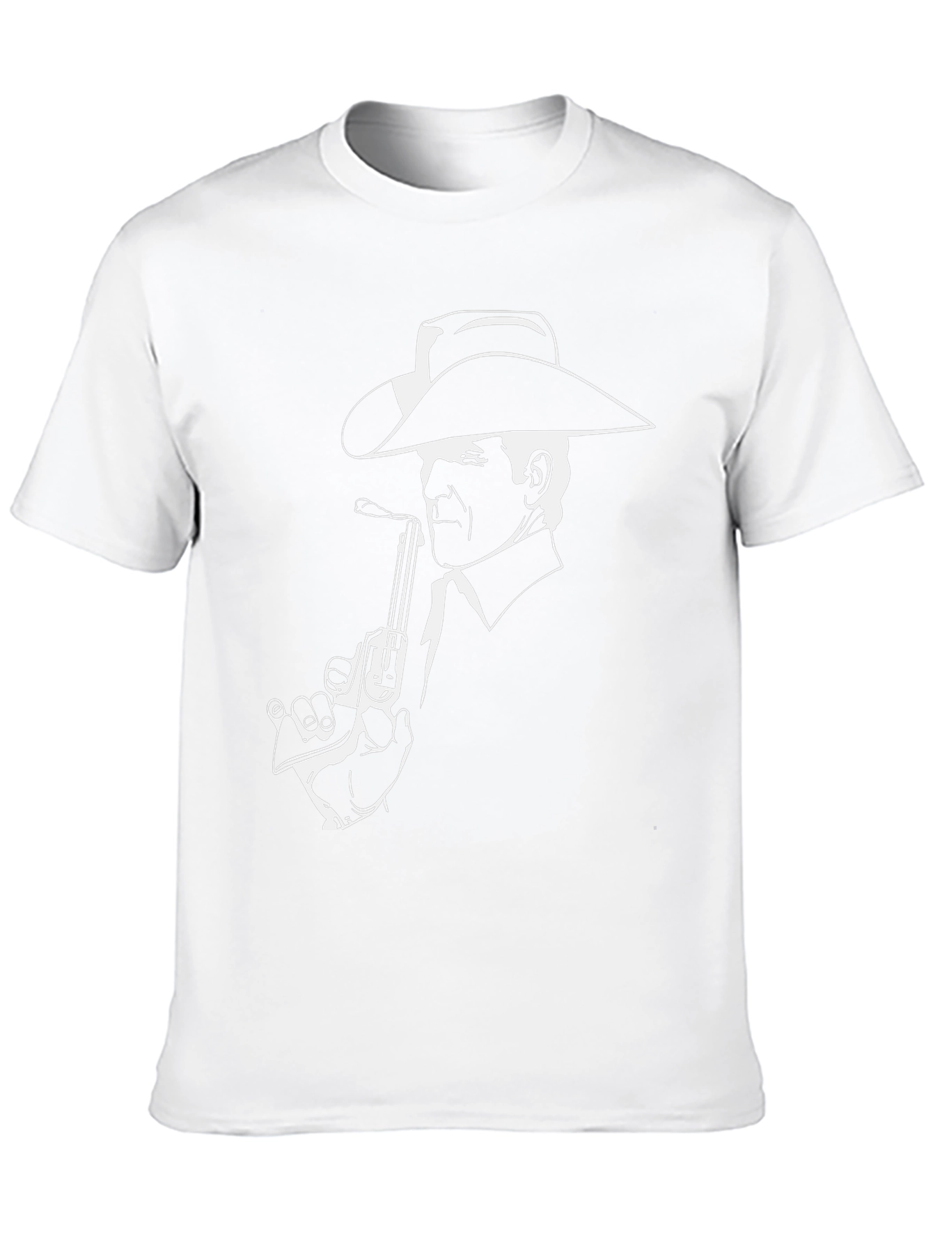 Cowboy Graphic Tee - Black