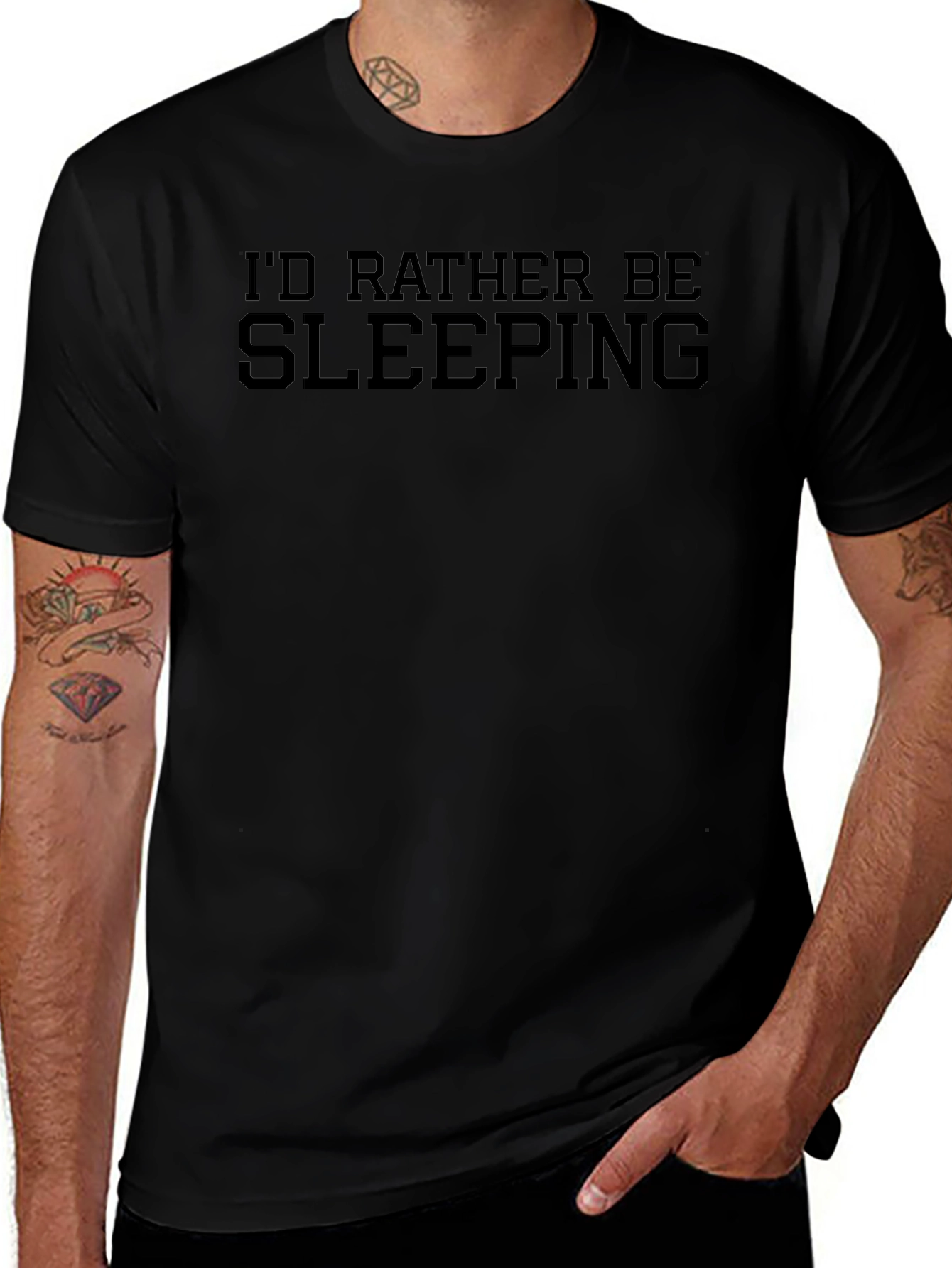 Id Rather Be Sleeping T-Shirt - Soft & Comfortable