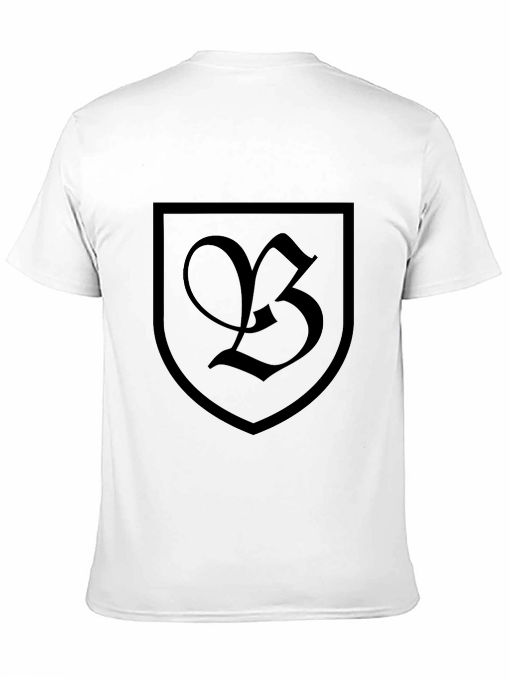 Shield Crest Graphic Tee - Black