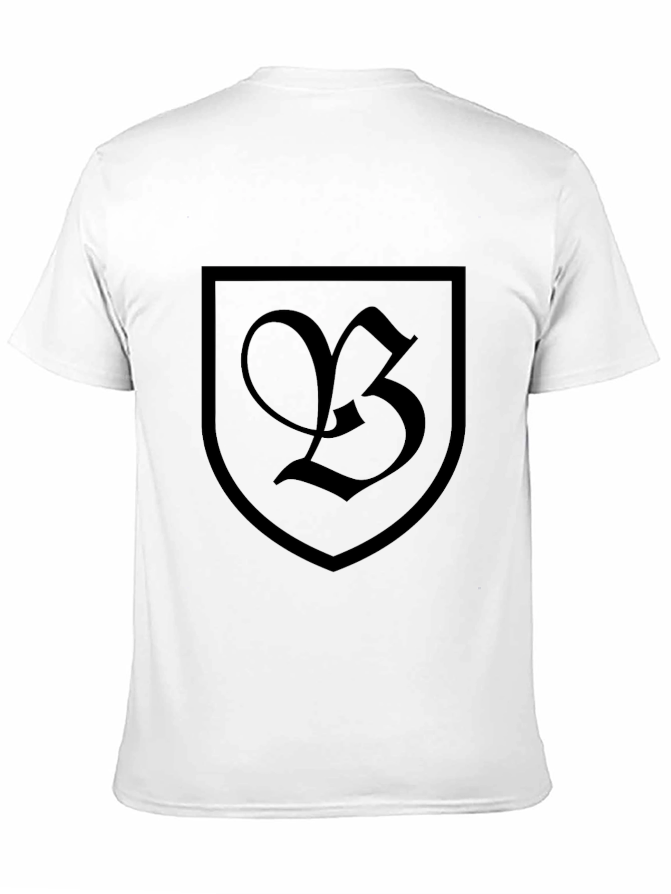 Shield Crest Graphic Tee - Black