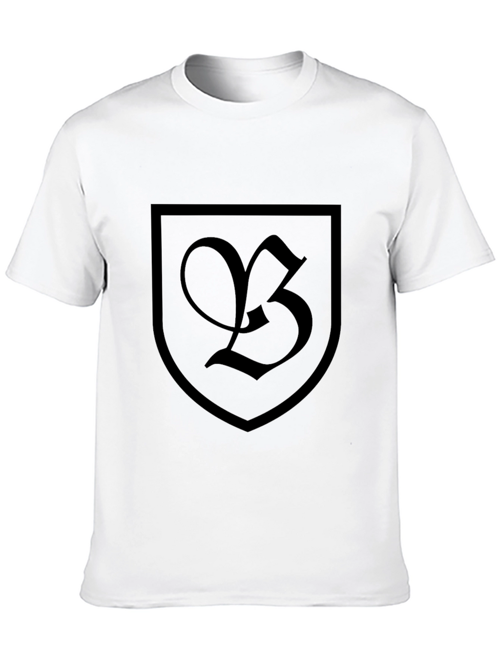 Shield Crest Graphic Tee - Black
