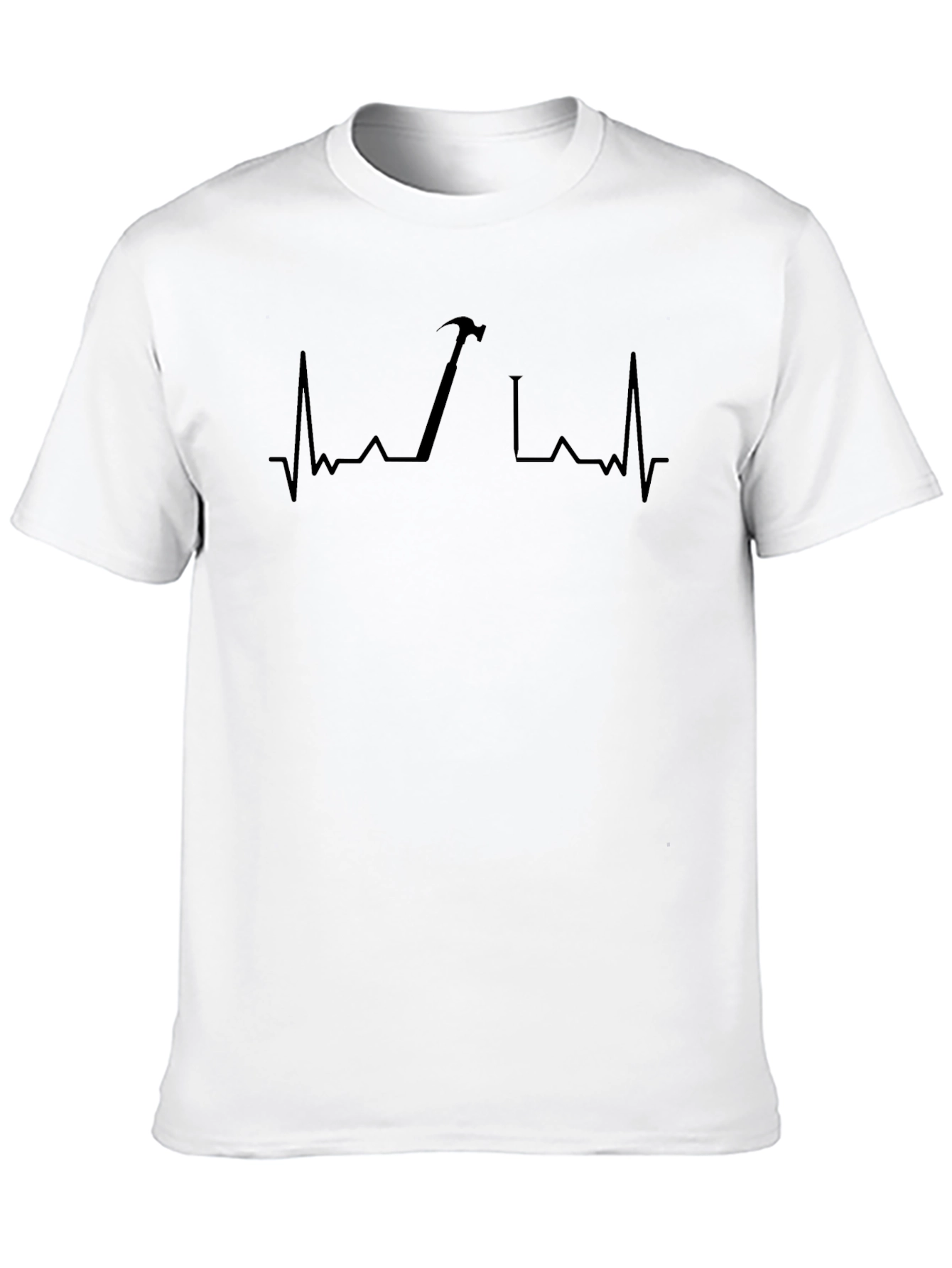 Carpenter Heartbeat T-Shirt - Black