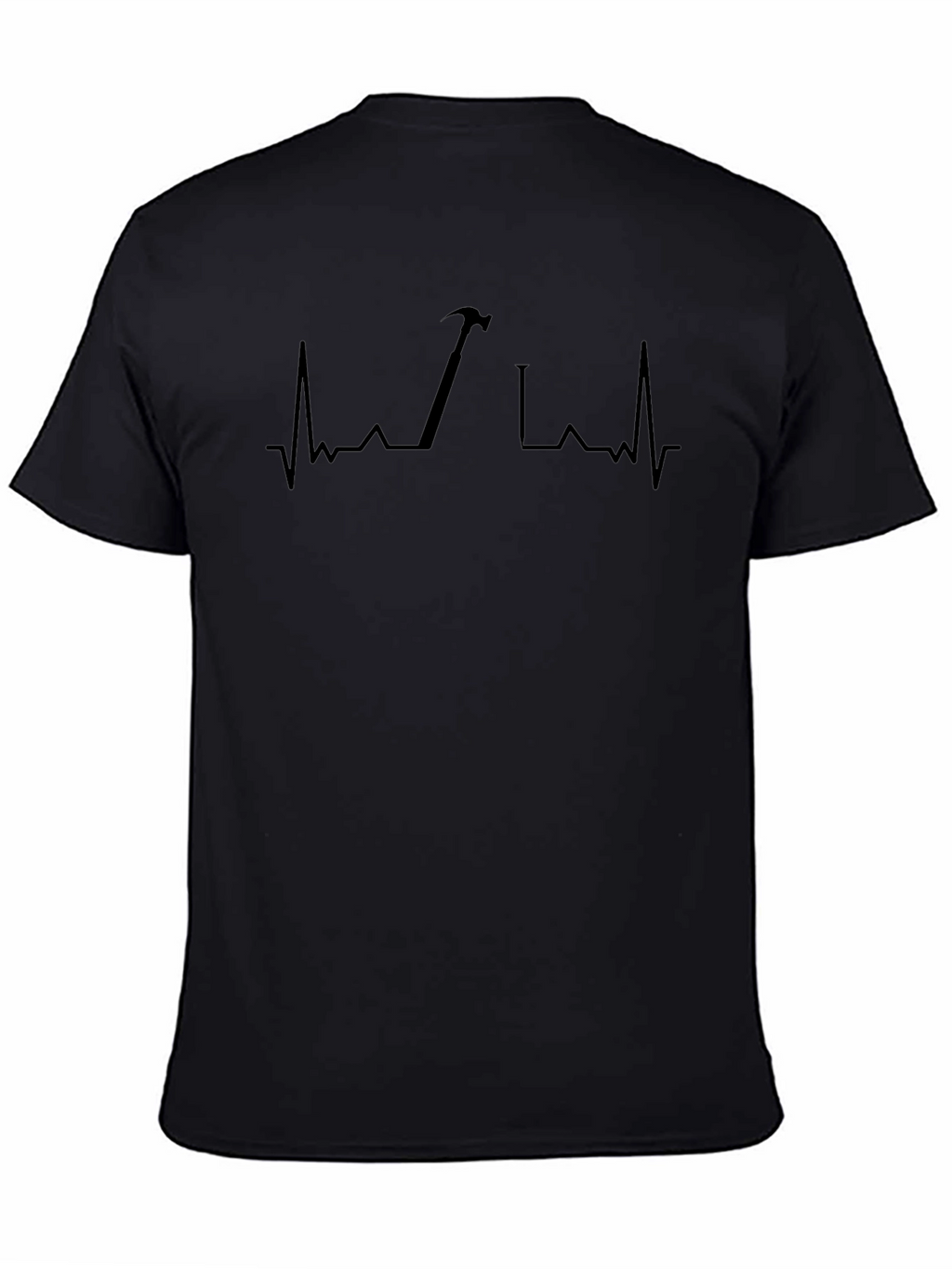 Carpenter Heartbeat T-Shirt - Black