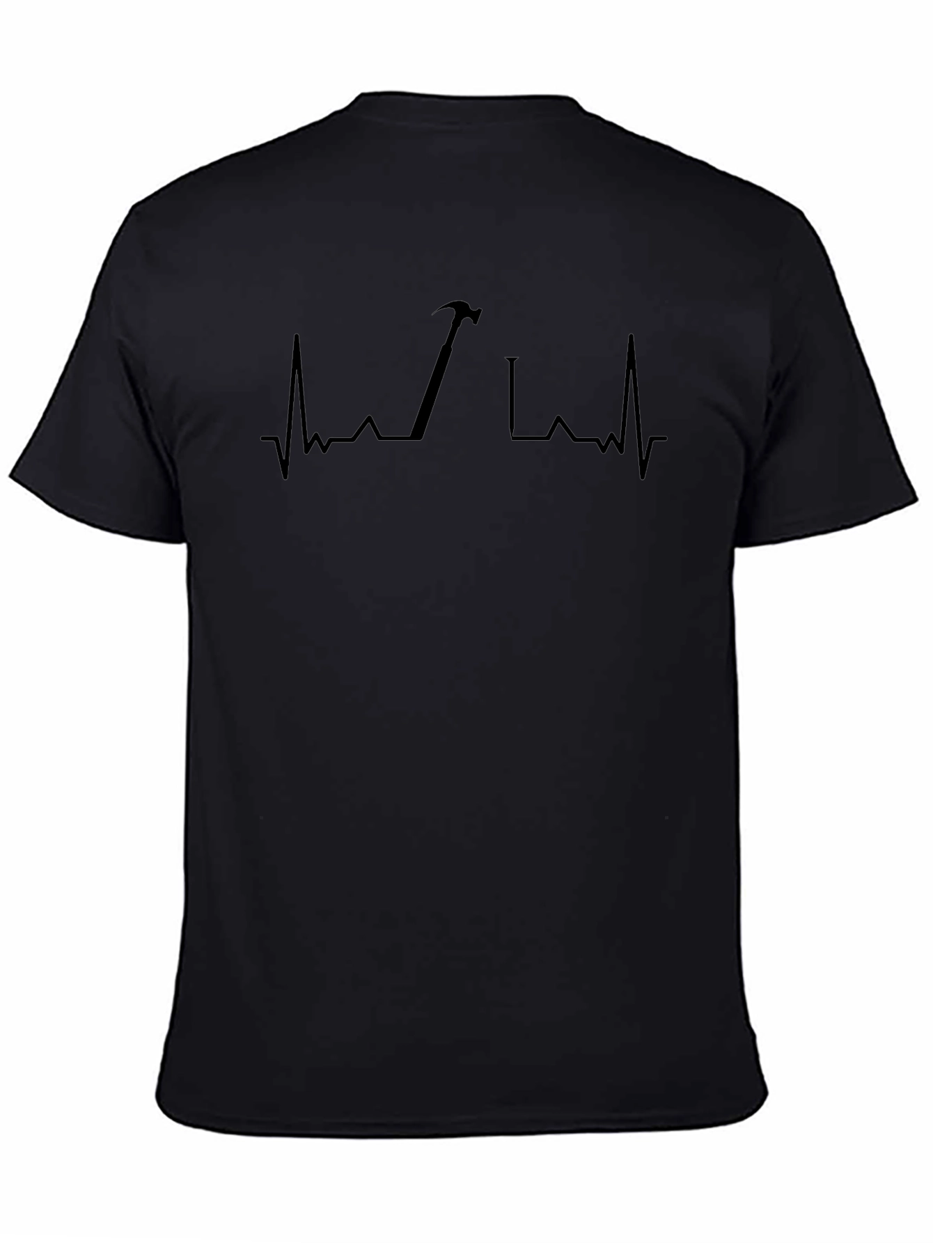 Carpenter Heartbeat T-Shirt - Black