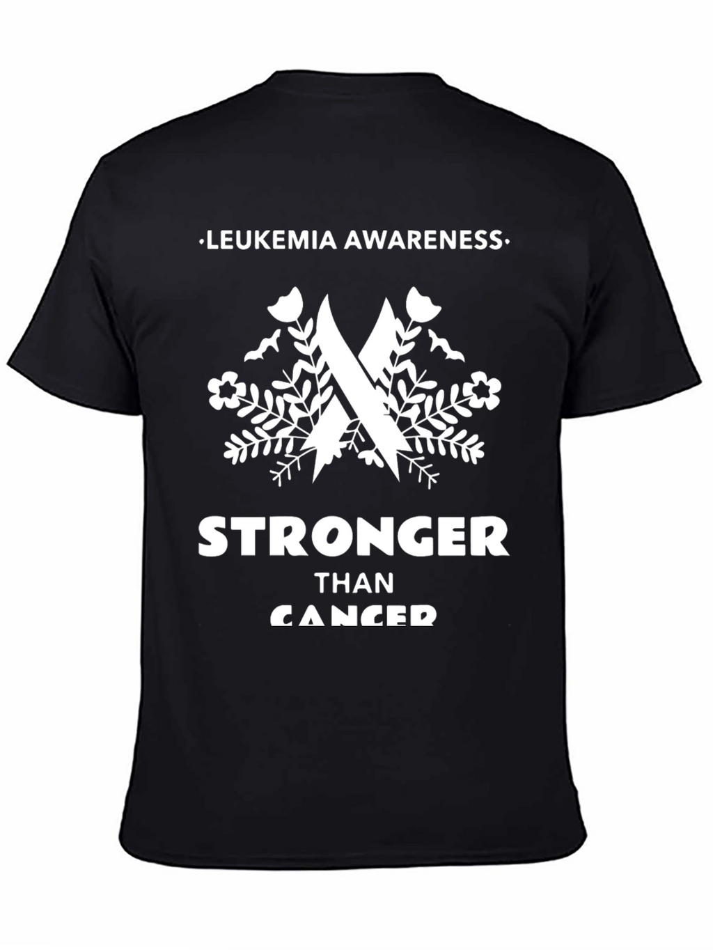Leukemia Awareness Stronger Than Cancer T-Shirt