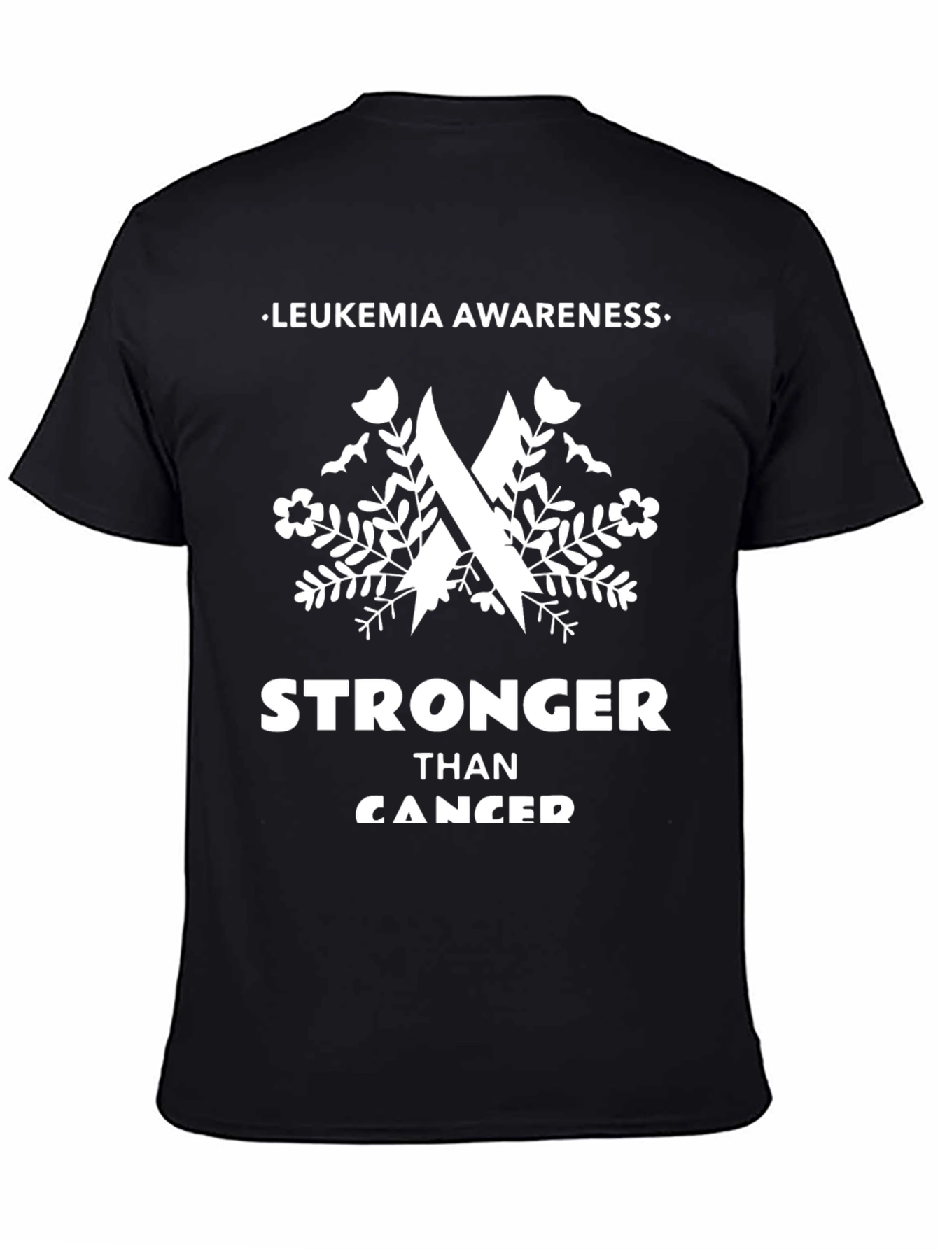 Leukemia Awareness Stronger Than Cancer T-Shirt